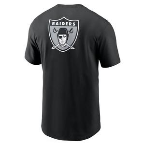 Nike Los Vegas Raiders Rewind Back Hit Tee-Black