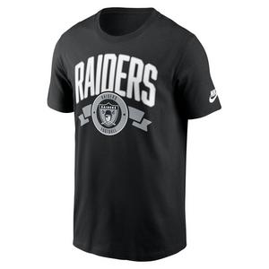 Nike Los Vegas Raiders Rewind Back Hit Tee-Black
