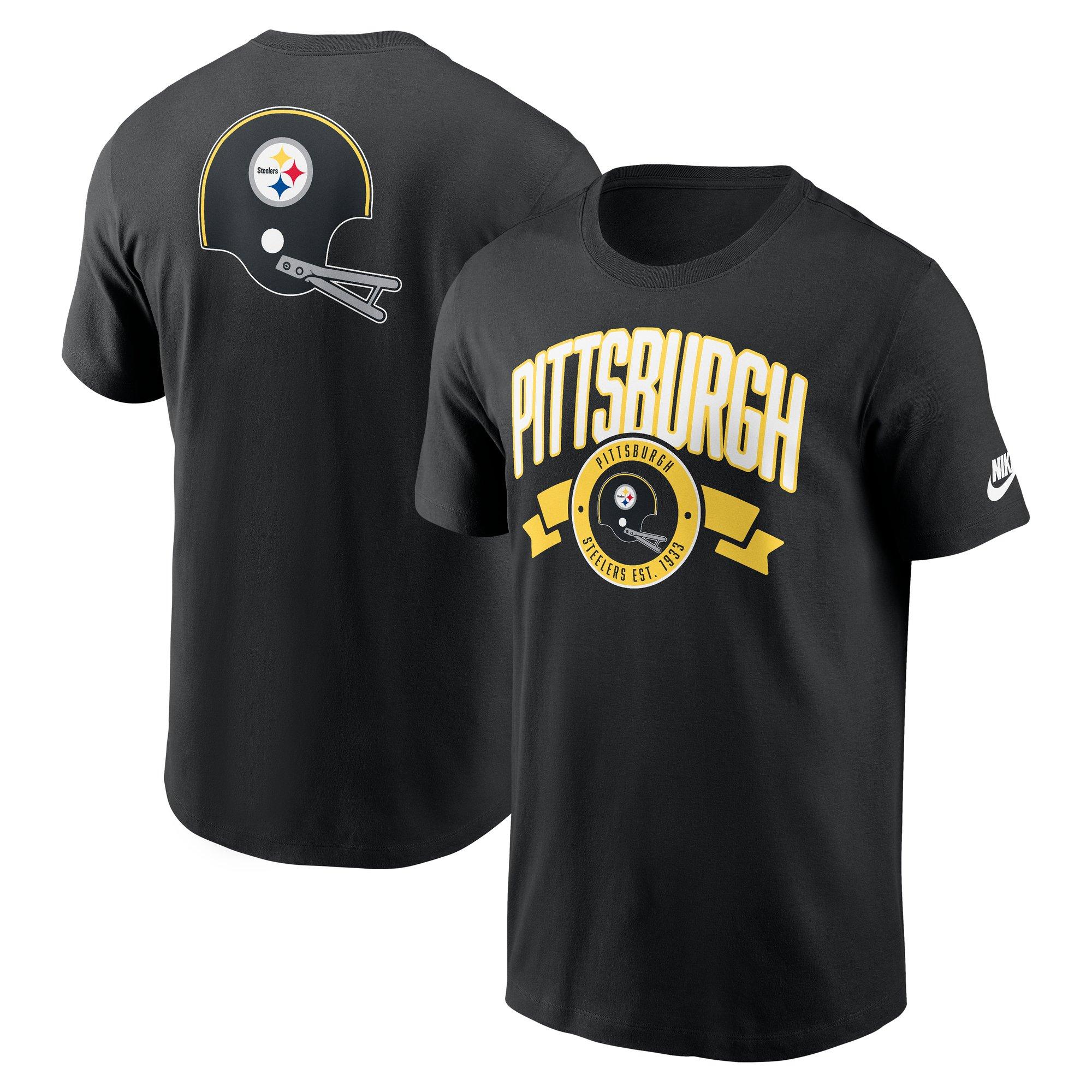 Nike Pittsburgh Pirates Rewind Back Hit Tee-Black - BLACK Thumbnail View 3
