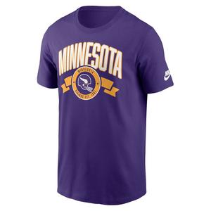 Nike Minnesota Vikings Rewind Back Hit Tee-Purple