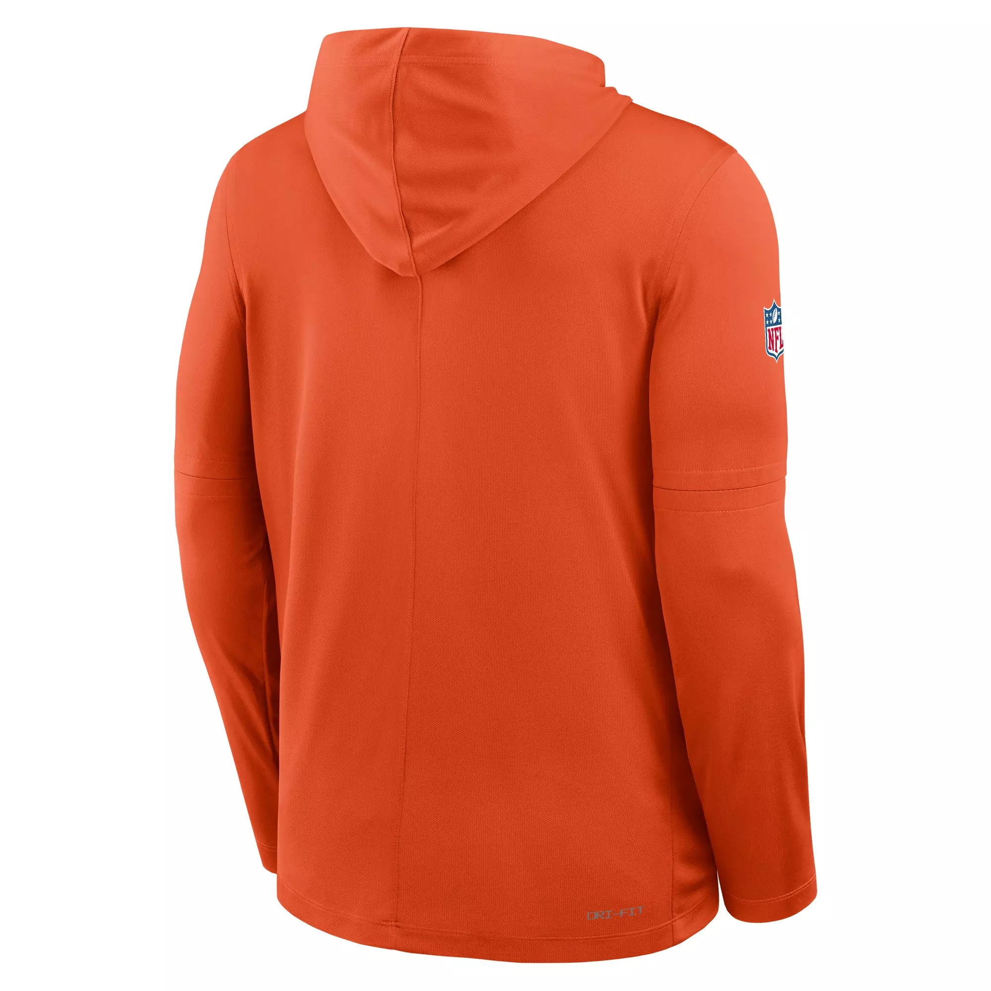 Nike Cincinnati Bengals Long Sleeve Hoodie Tee-Orange - ORANGE