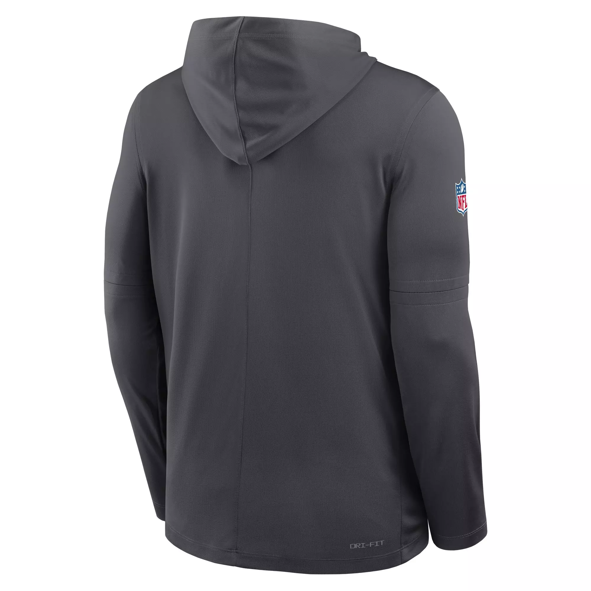 Nike Jacksonville Jaguars Long Sleeve Hoodie Tee-Grey - GREY
