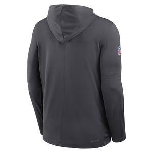 Nike Jacksonville Jaguars Long Sleeve Hoodie Tee-Grey