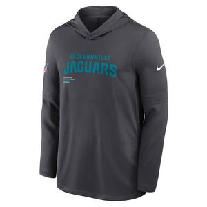 Nike Jacksonville Jaguars Long Sleeve Hoodie Tee-Grey