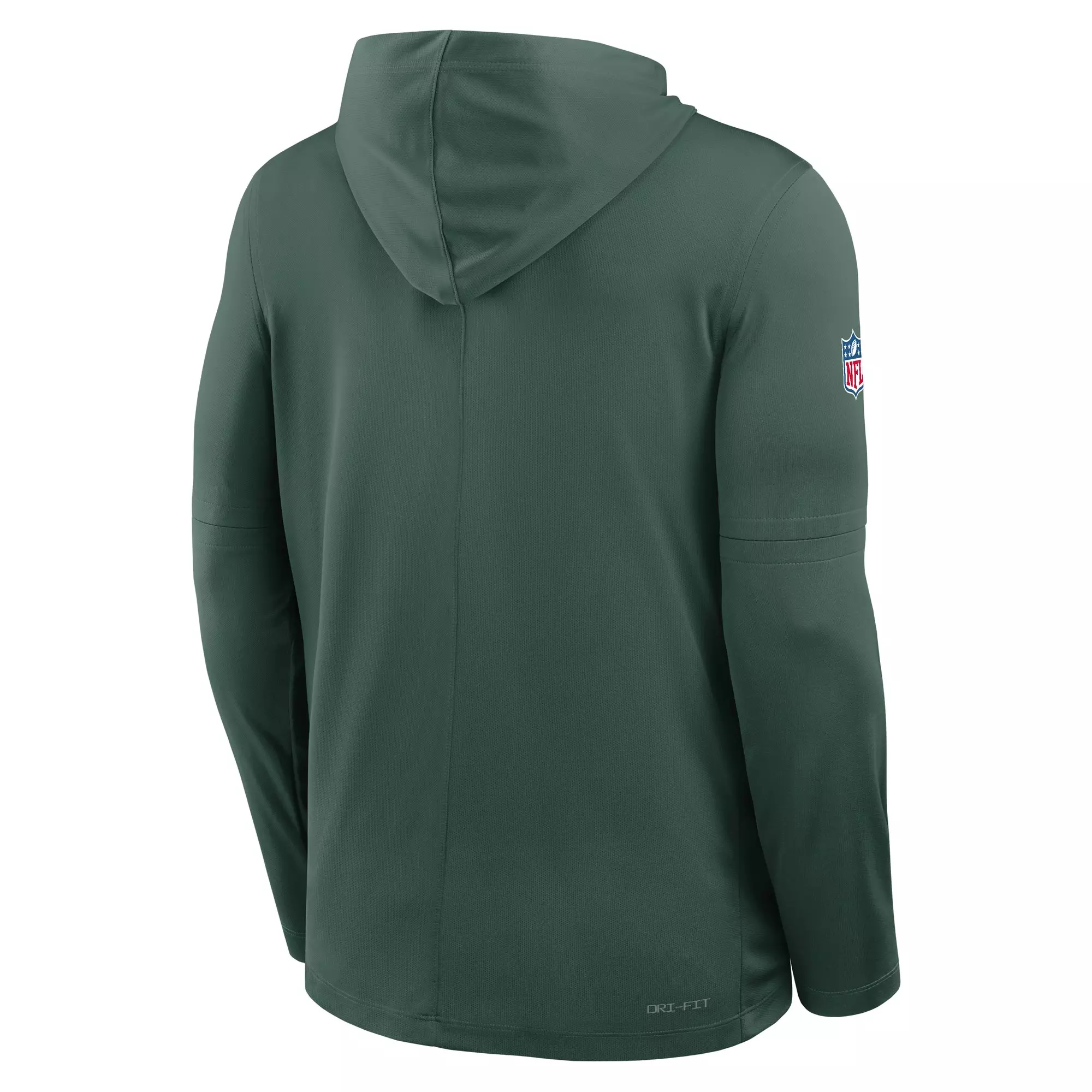 Nike Green Bay Packers Long Sleeve Hoodie Tee-Green - GREEN