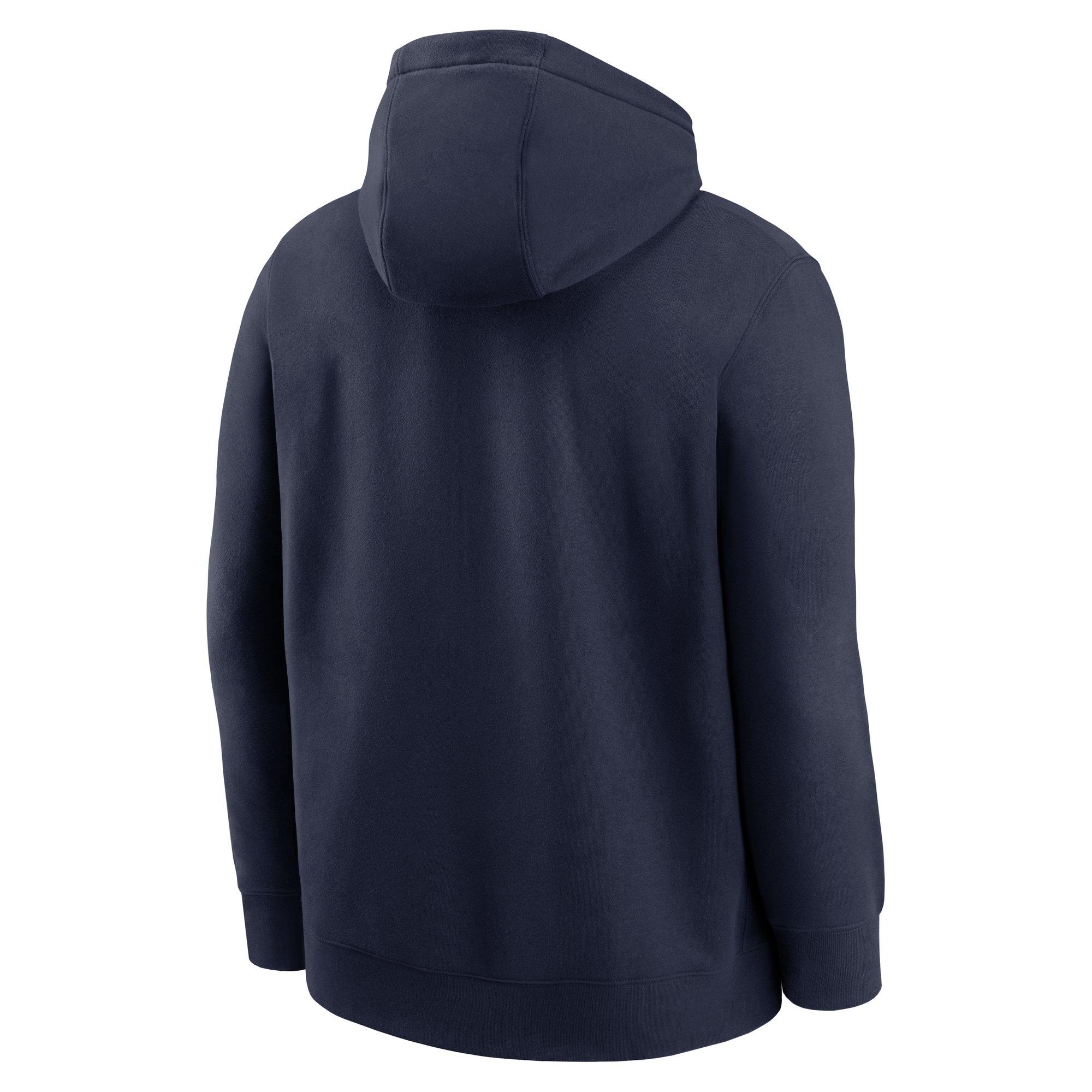 Nike Men's Tennessee Titans 2025 Club Hoodie-Navy - NAVY Thumbnail View 2