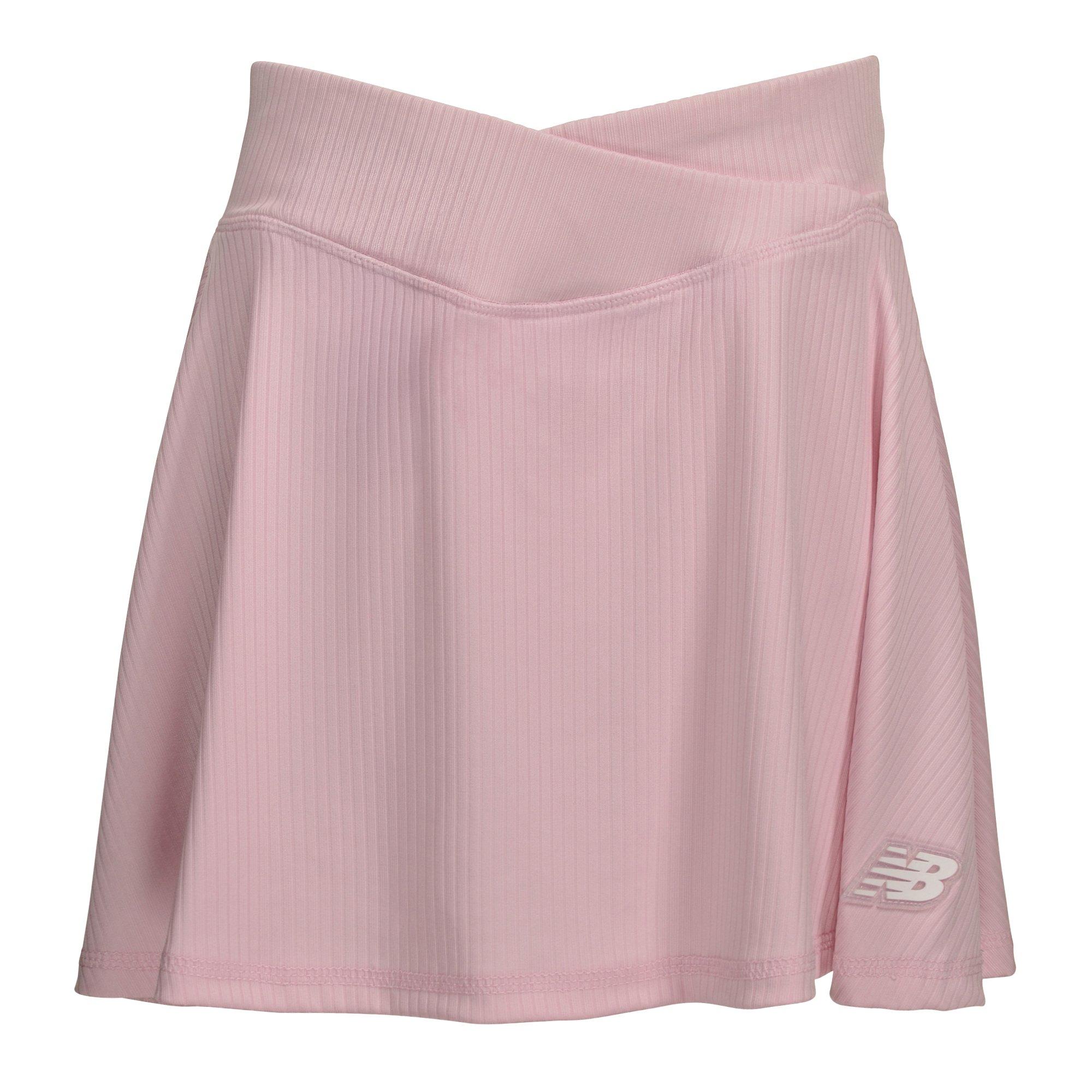New Balance Rib Scooter Big Girls' Pink Skort