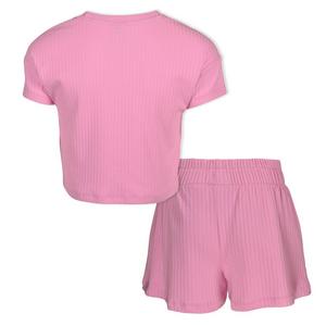 New Balance Little Girls' 2-Piece Flowy Short Set