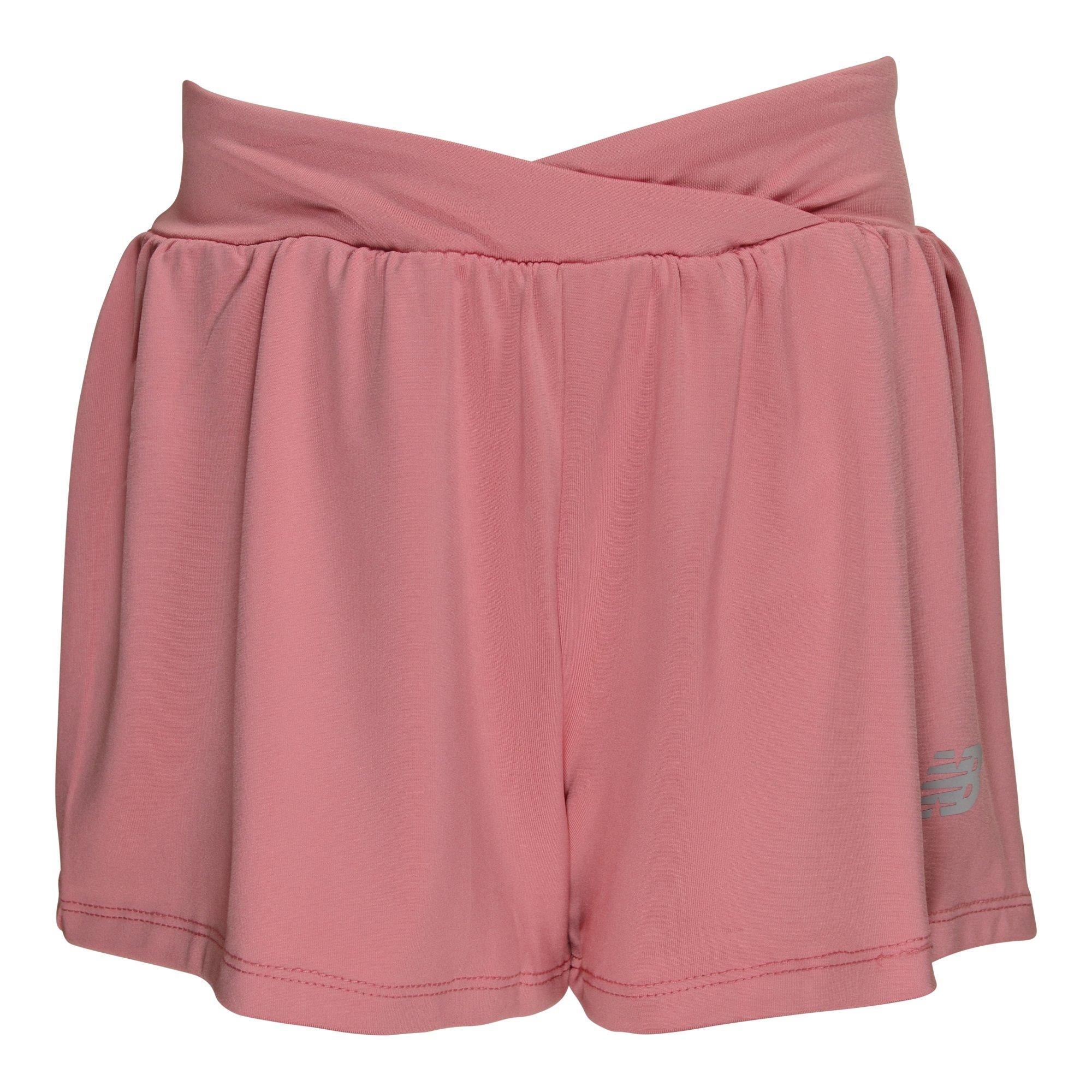 New Balance 2-Piece Rib Tee & Short Little Girls' Set