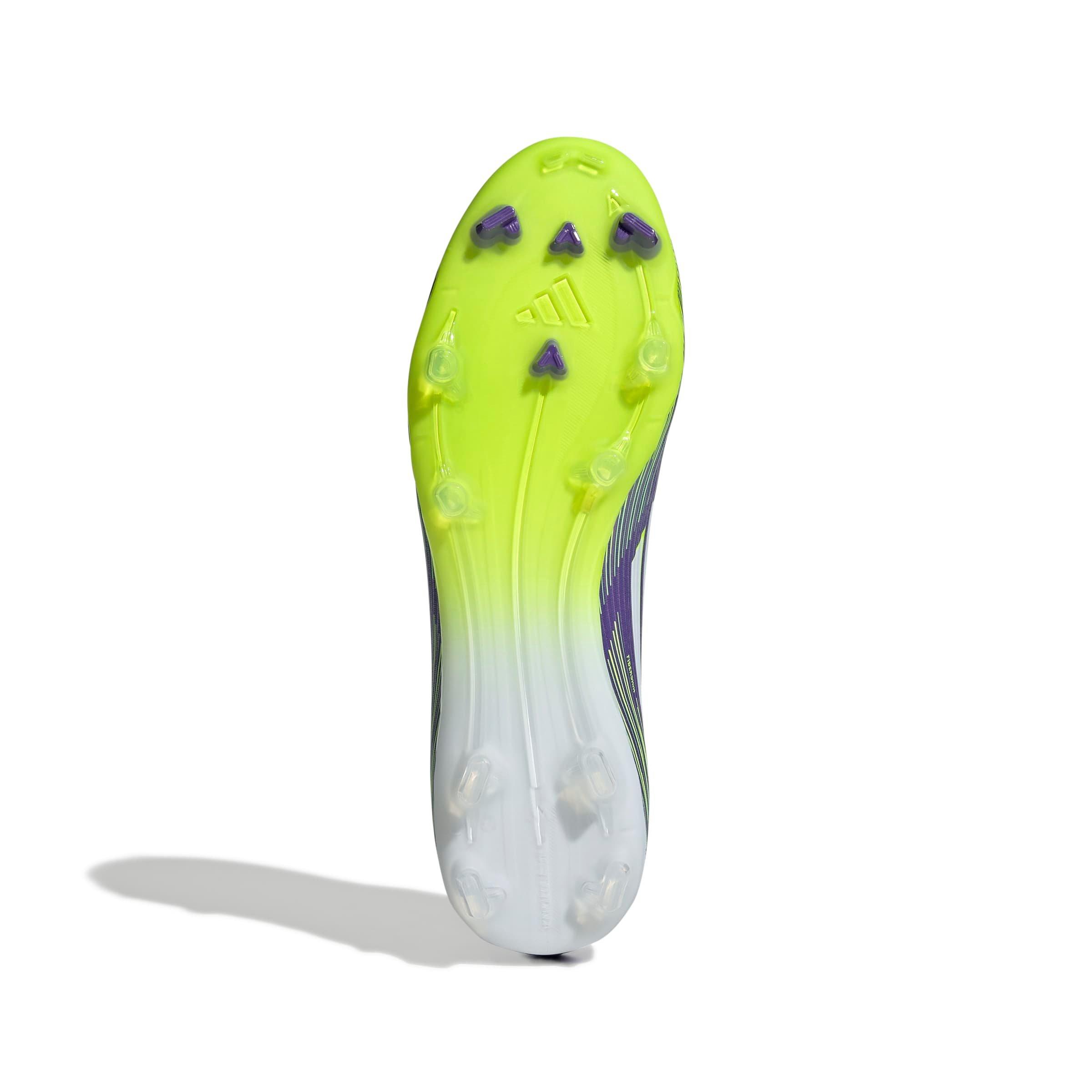 adidas F50 League "Radient" Men's Soccer Cleat - PURPLE/YELLOW