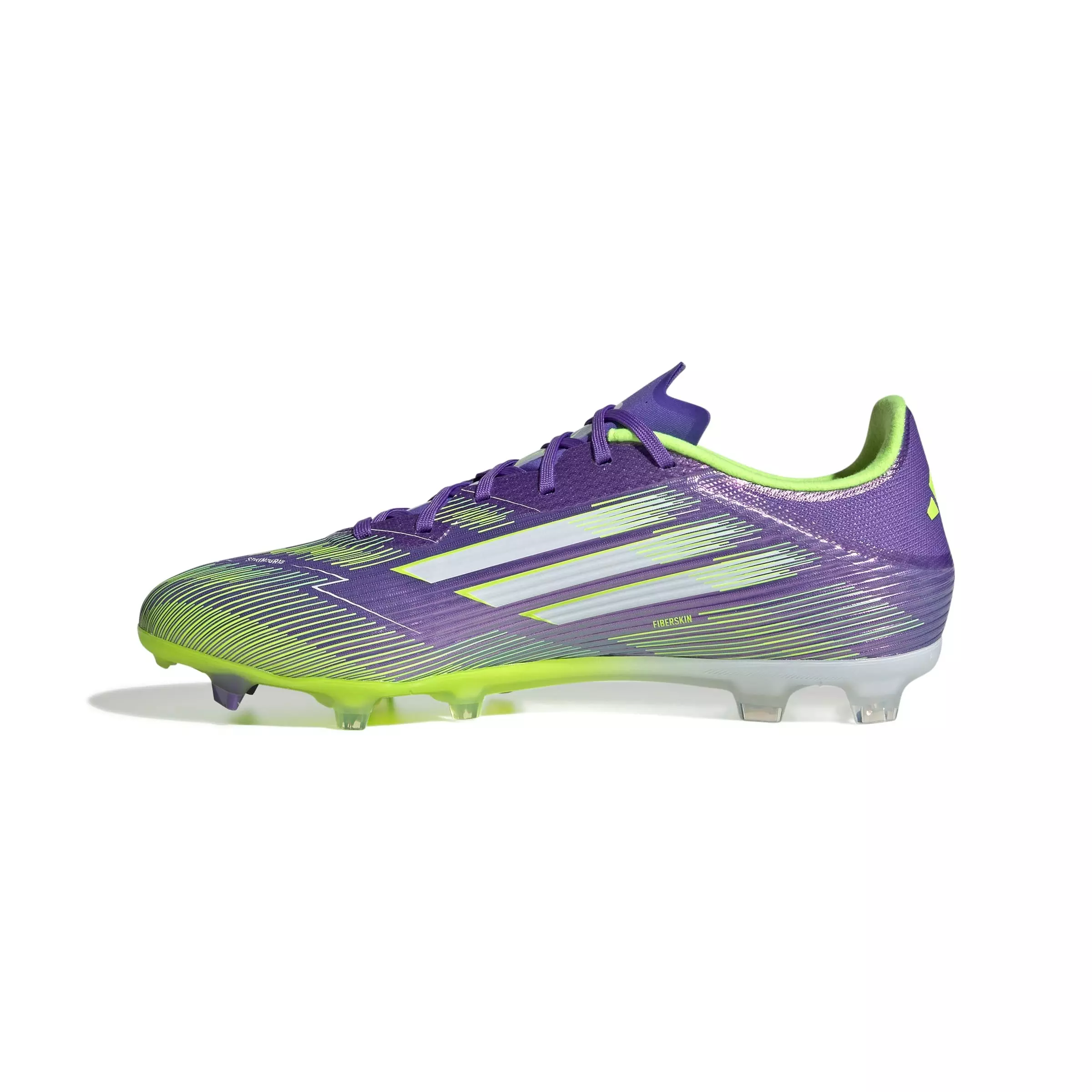 adidas F50 League "Radient" Men's Soccer Cleat - PURPLE/YELLOW