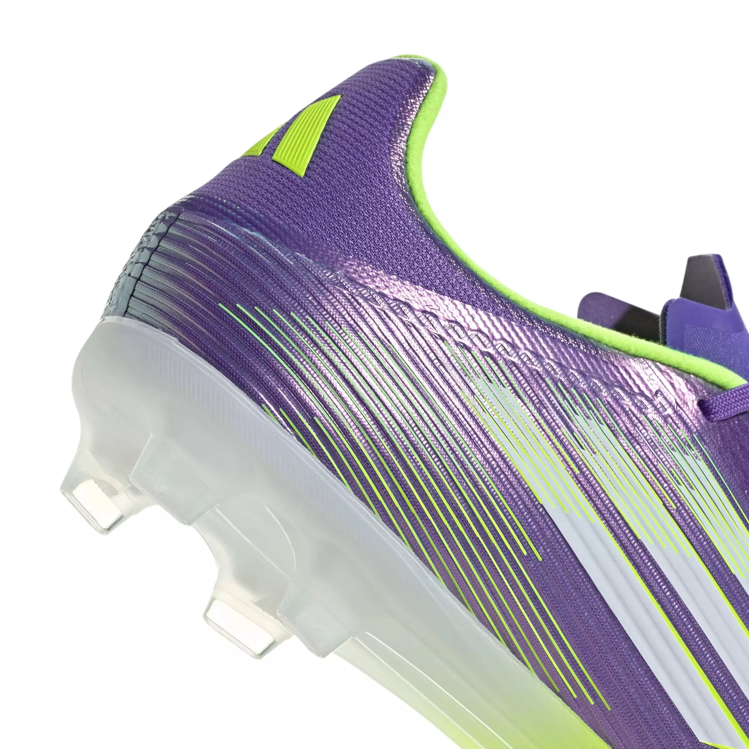 adidas F50 League "Radient" Men's Soccer Cleat - PURPLE/YELLOW