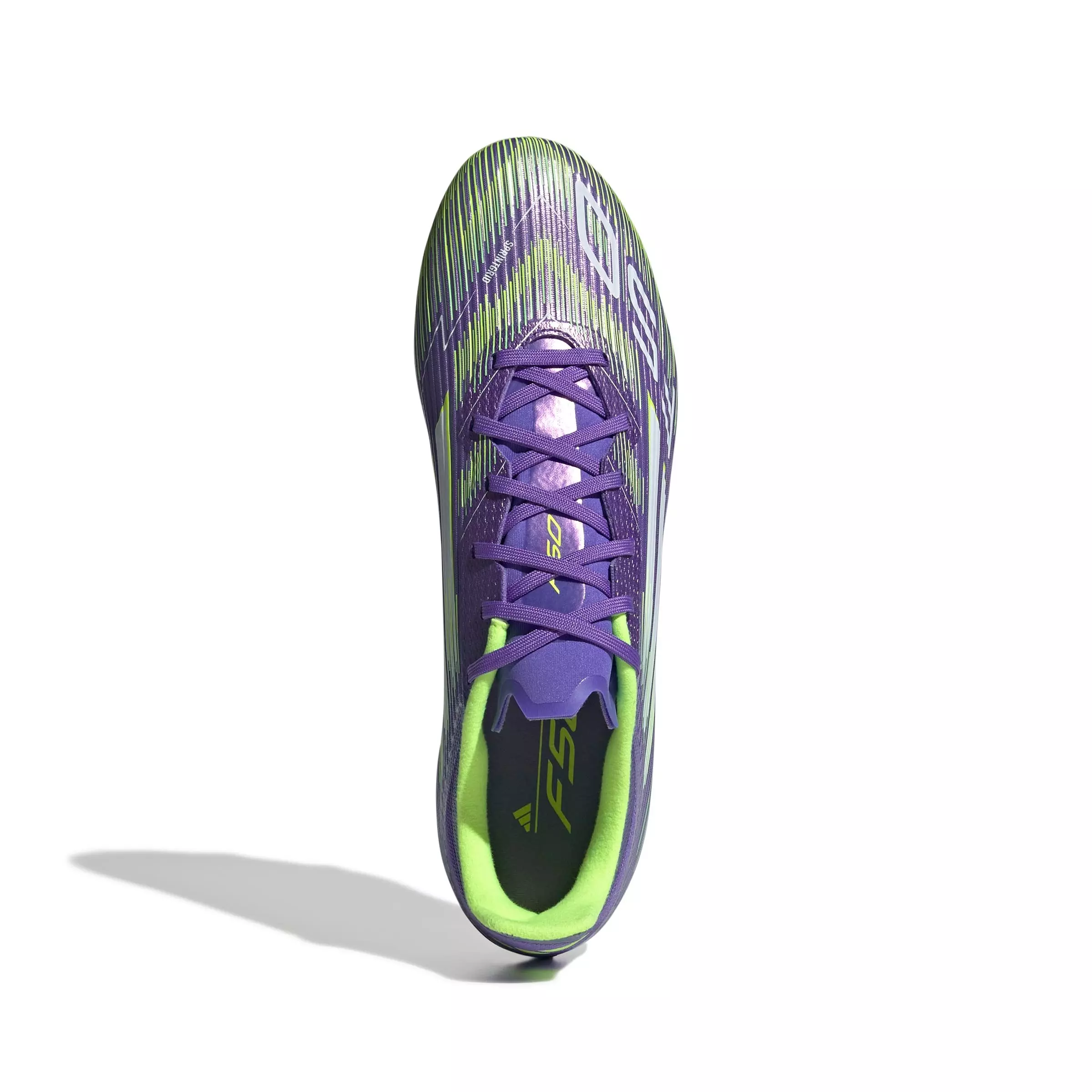 adidas F50 League "Radient" Men's Soccer Cleat - PURPLE/YELLOW