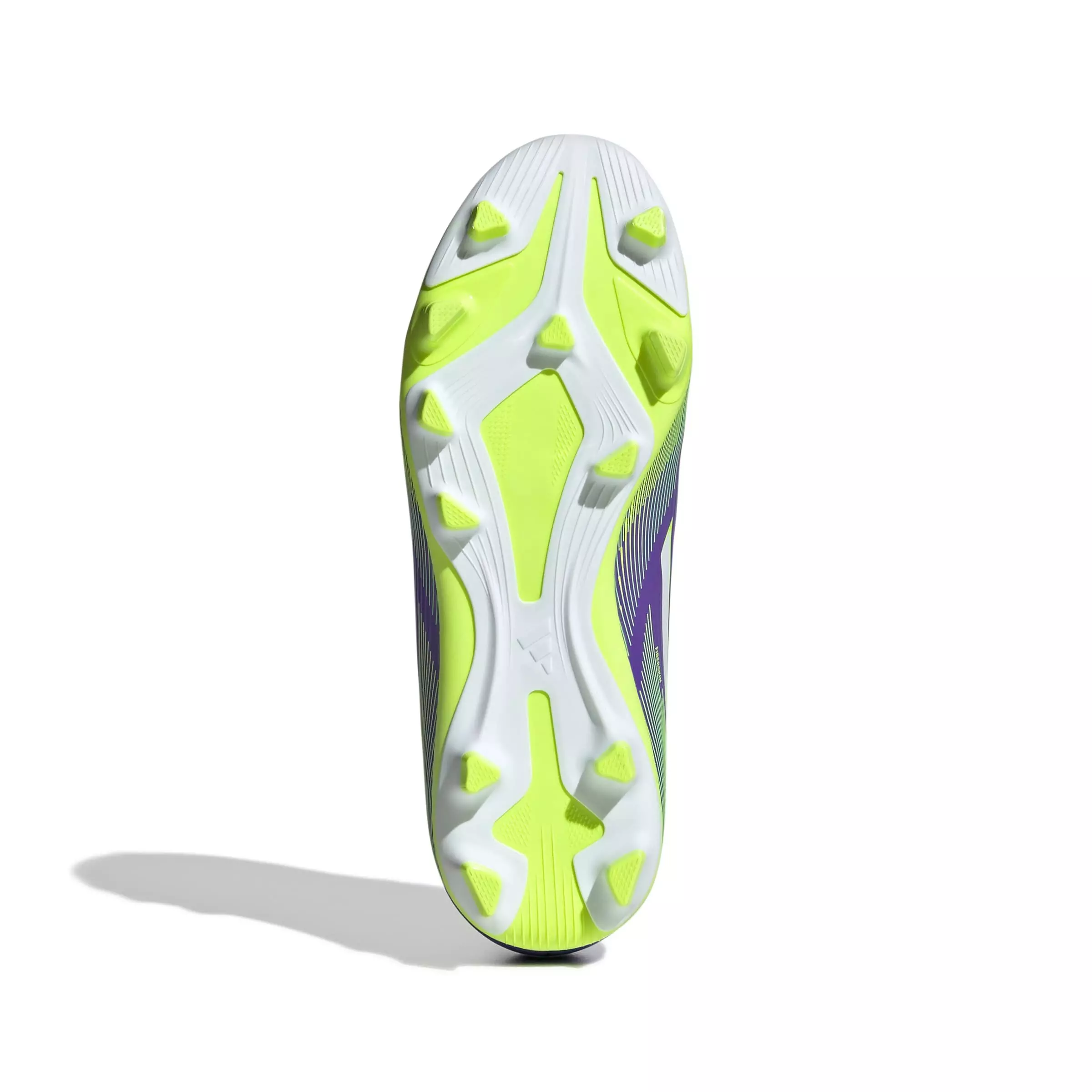 adidas F50 League "Radient" Preschool Kids' Soccer Cleat - PURPLE/YELLOW