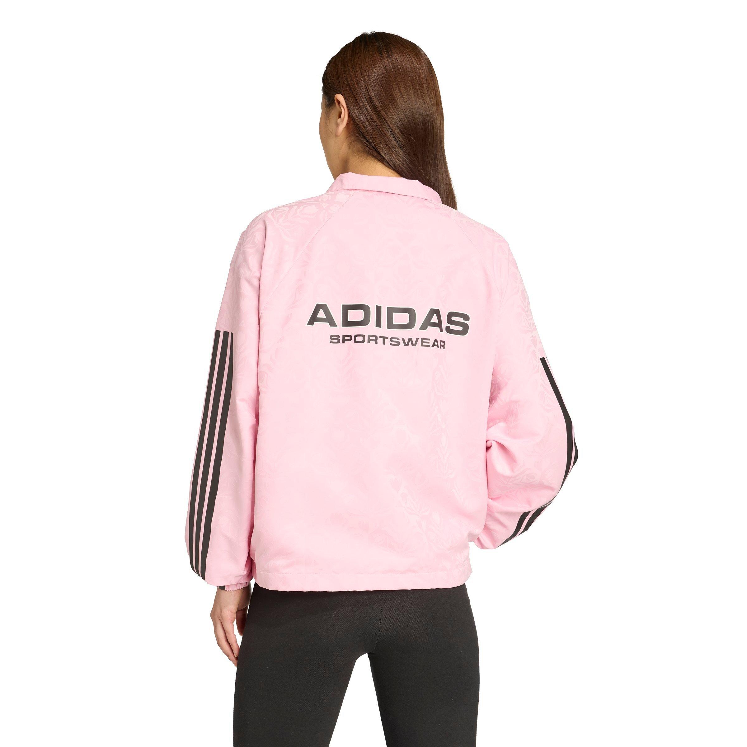 adidas Women's Tiro x Common Goal Coaches Jacket - PINK Thumbnail View 2