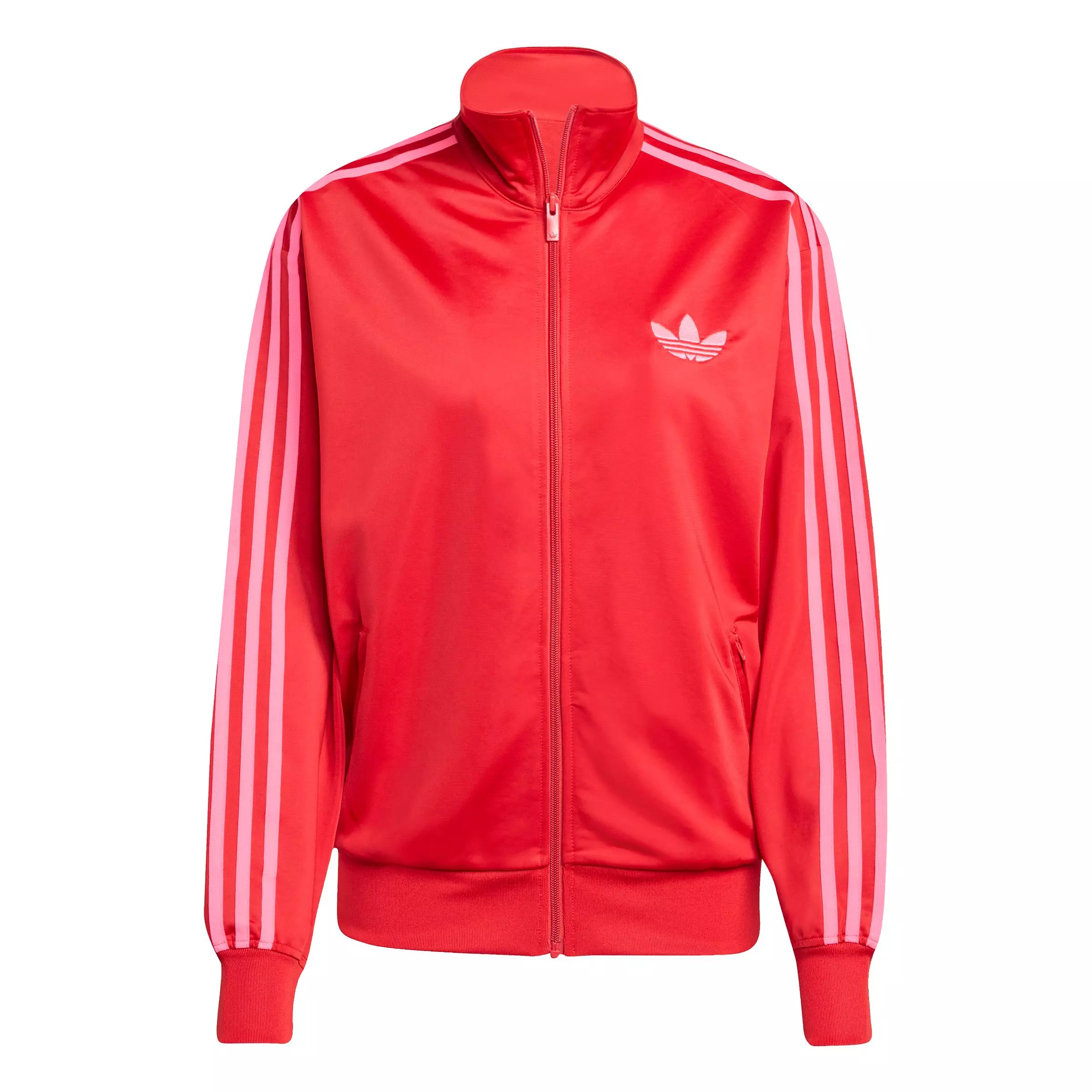 adidas Originals Women's Adicolor Classics Firebird Loose Track Jacket - RED/PINK