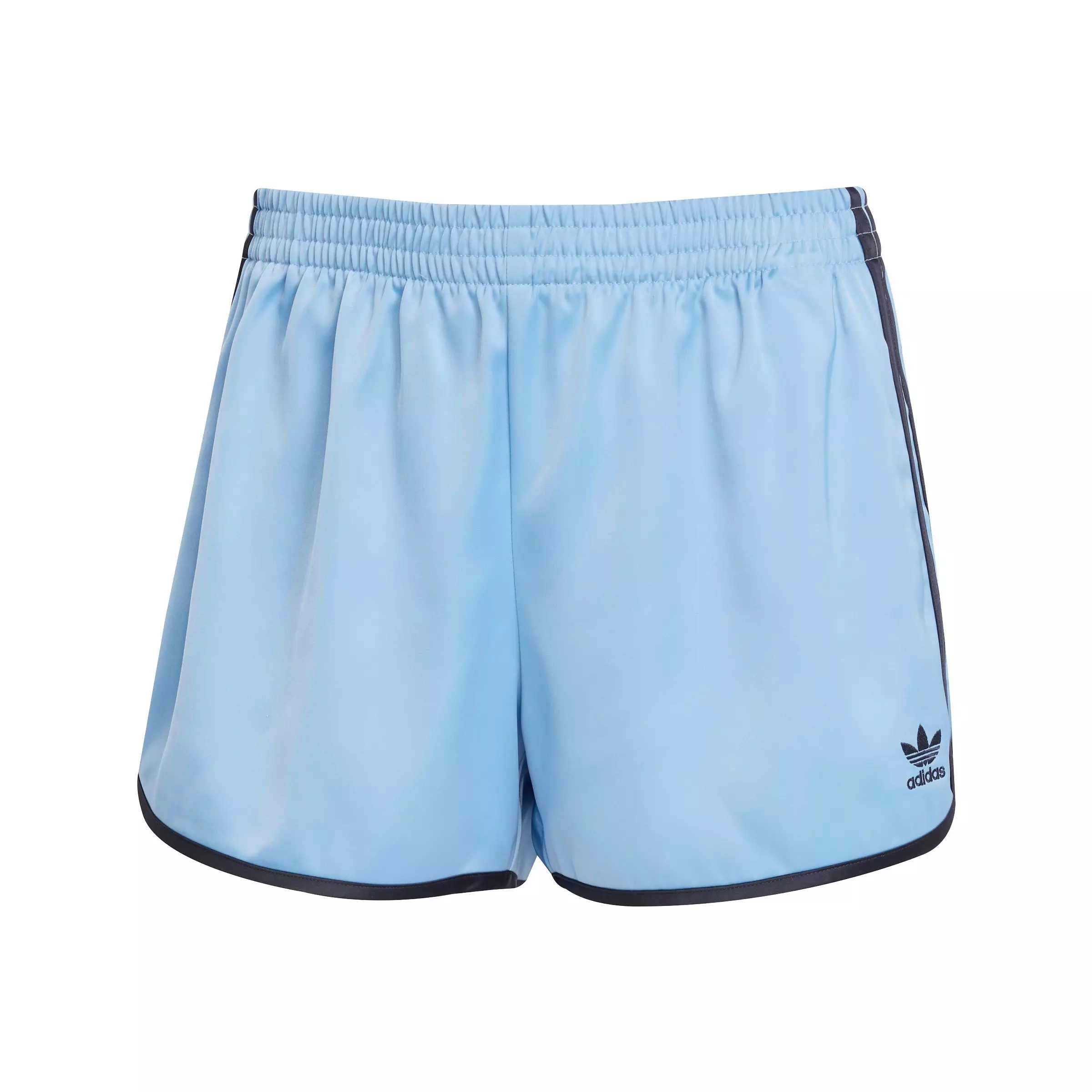 adidas Originals Women's Adicolor 3-Stripes Sprinter Shorts - BLUE/BLACK
