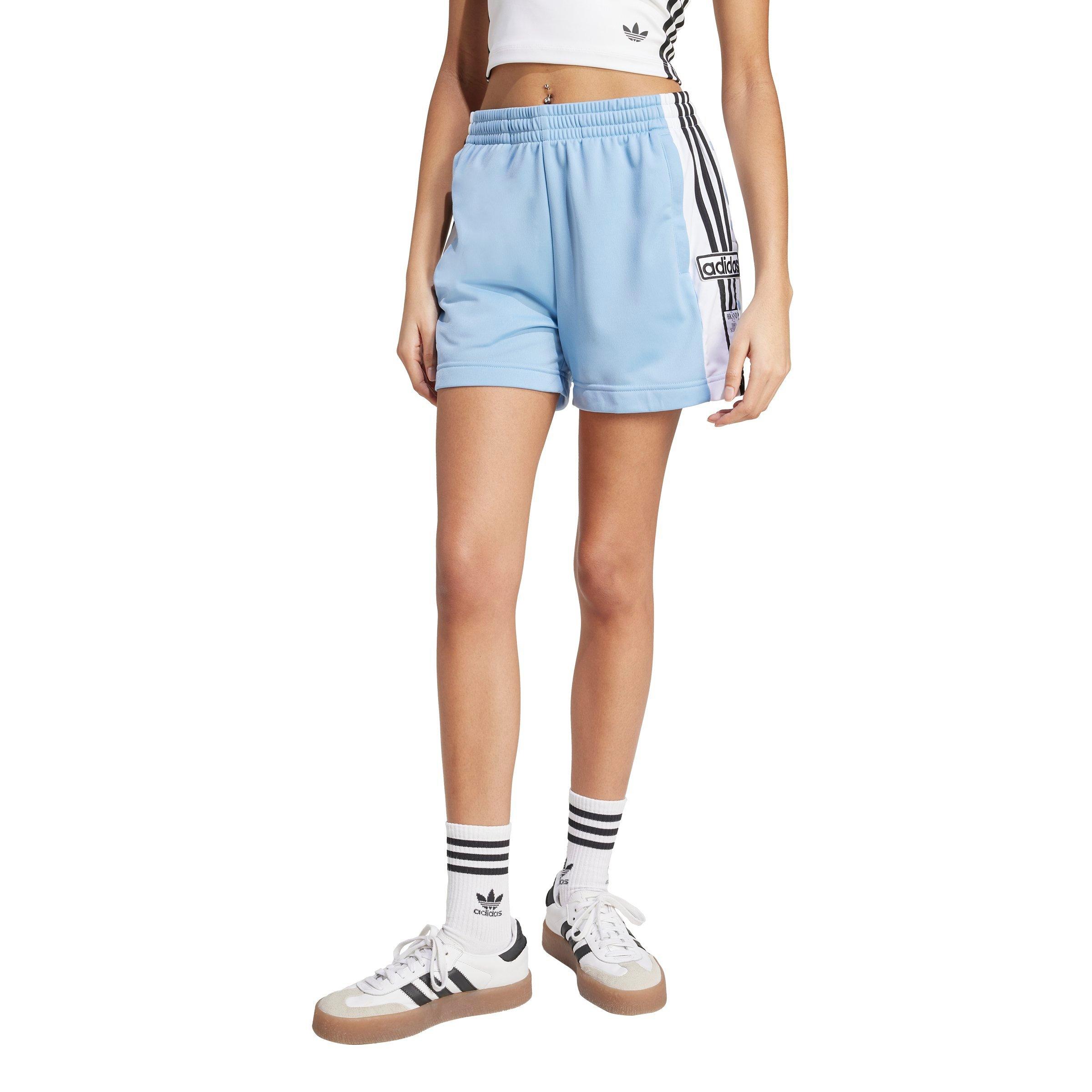 adidas Originals Women's Adibreak Shorts - BLUE/BLACK Thumbnail View 1
