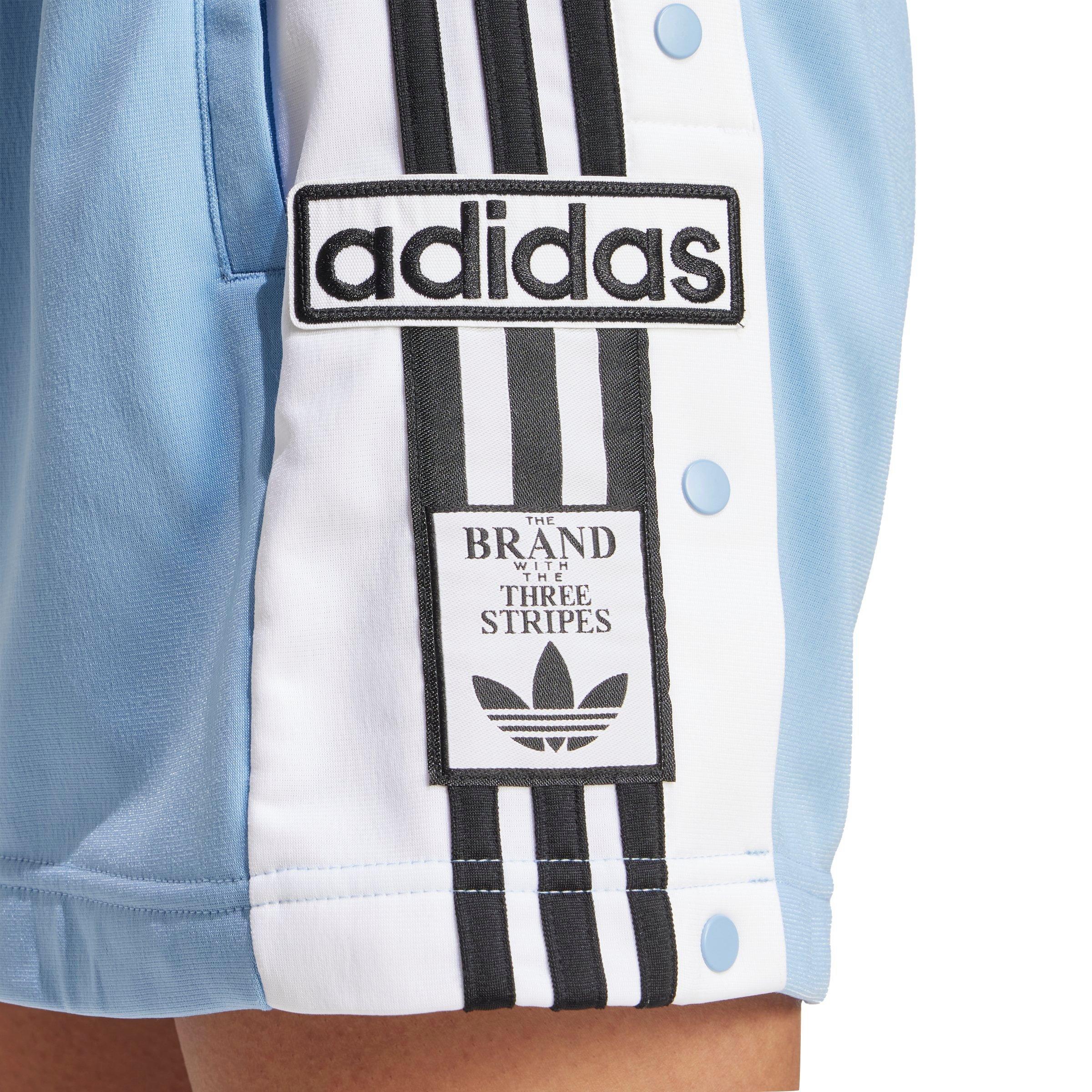 adidas Originals Women's Adibreak Shorts - BLUE/BLACK Thumbnail View 3