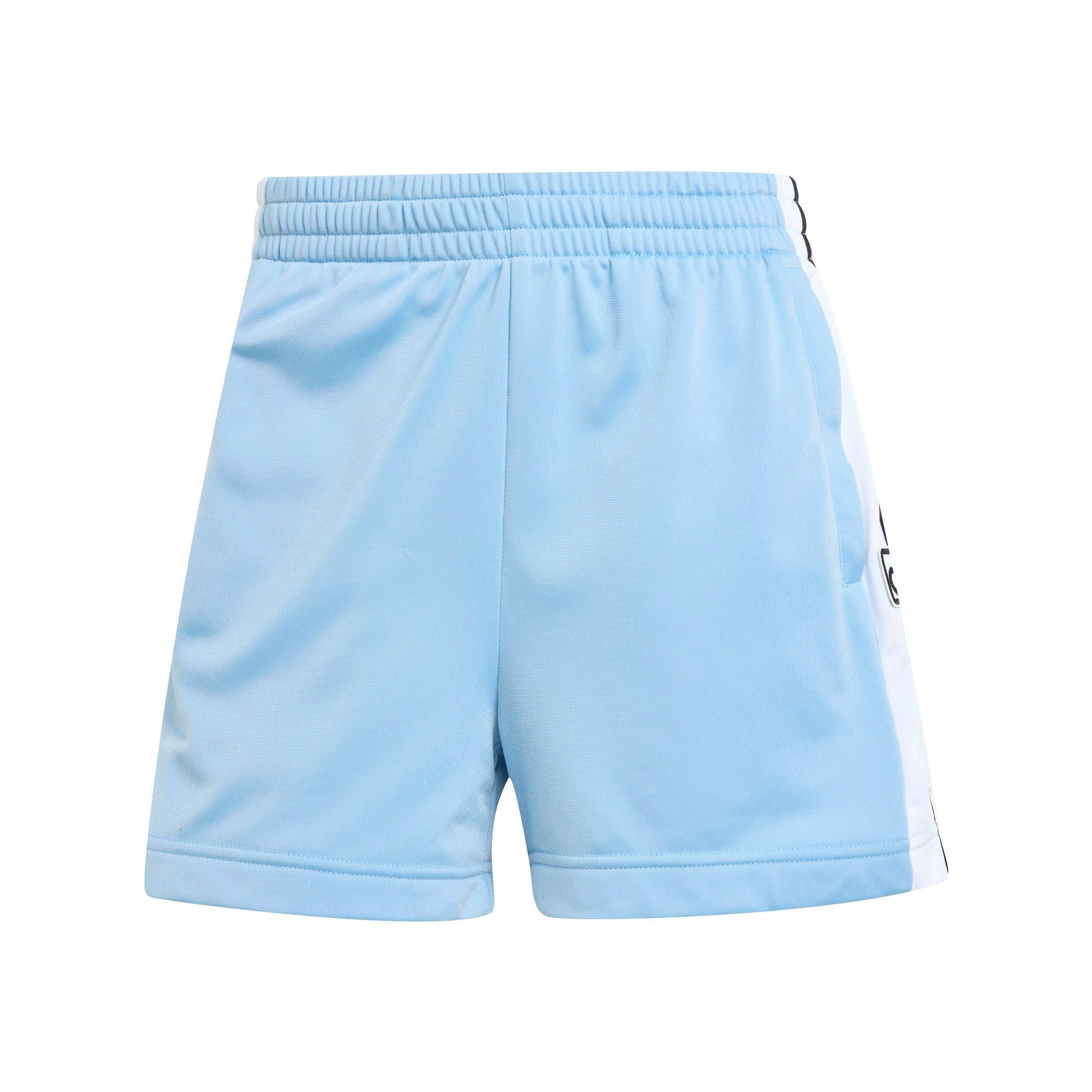 adidas Originals Women's Adibreak Shorts - BLUE/BLACK Thumbnail View 6