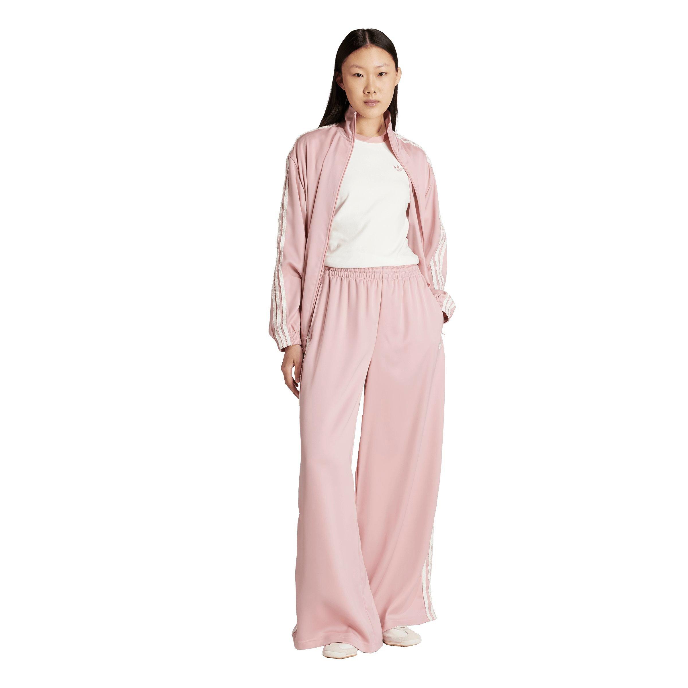 adidas Originals Women's Ruffle 3-Stripes Tee - WHITE Thumbnail View 5