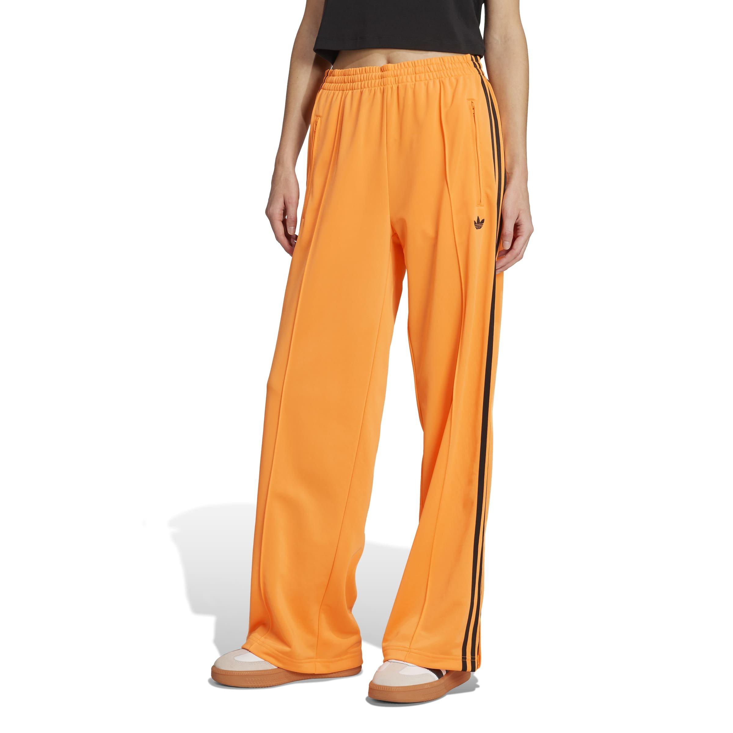 adidas Originals Women's Adicolor Classic Firebird Loose Track Pants - Orange/Black - ORANGE/BLACK Thumbnail View 1