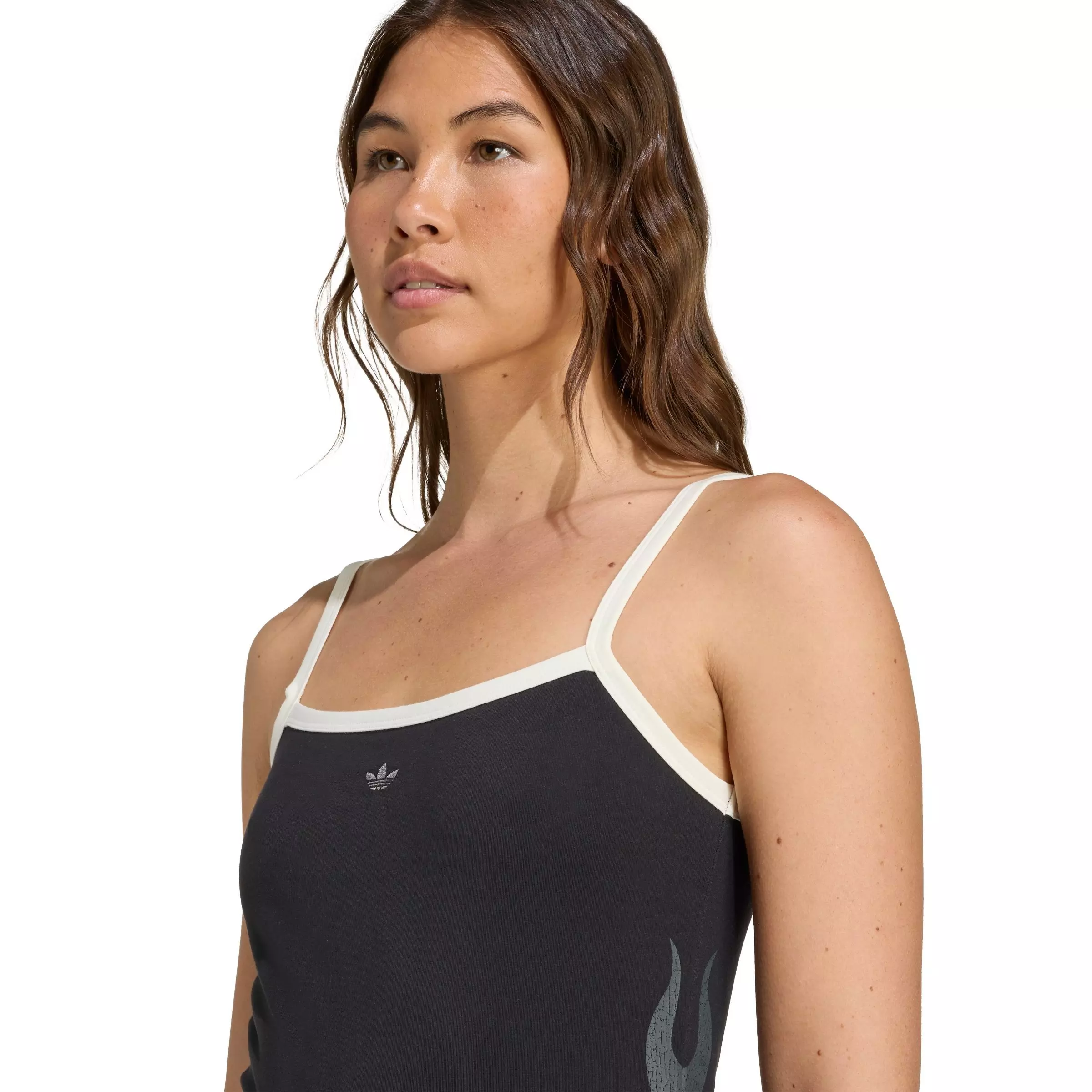 adidas Originals Women's Flames Tank Top - BLACK