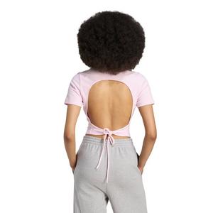 adidas Originals Women's Campus 200 Back Cut Out Rib Tee