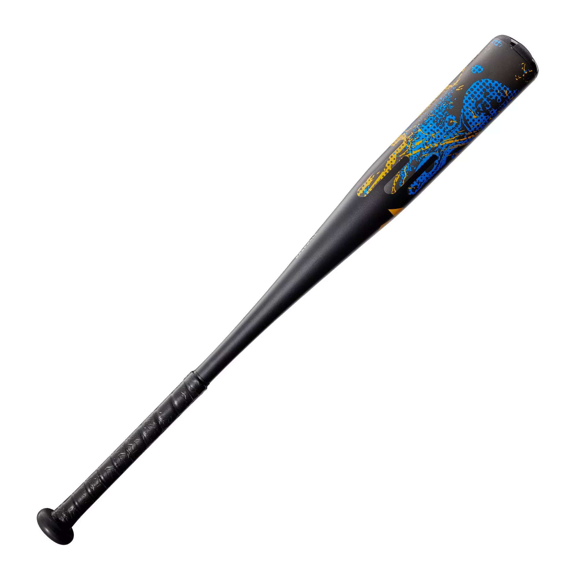 DeMarini Uprising USA Baseball Bat (-11) 2022 - BLACK/BLUE