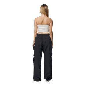 Smoke Rise Women's Wide Leg ATS Woven Pants - Black