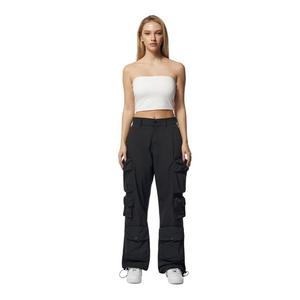Smoke Rise Women's Wide Leg ATS Woven Pants - Black