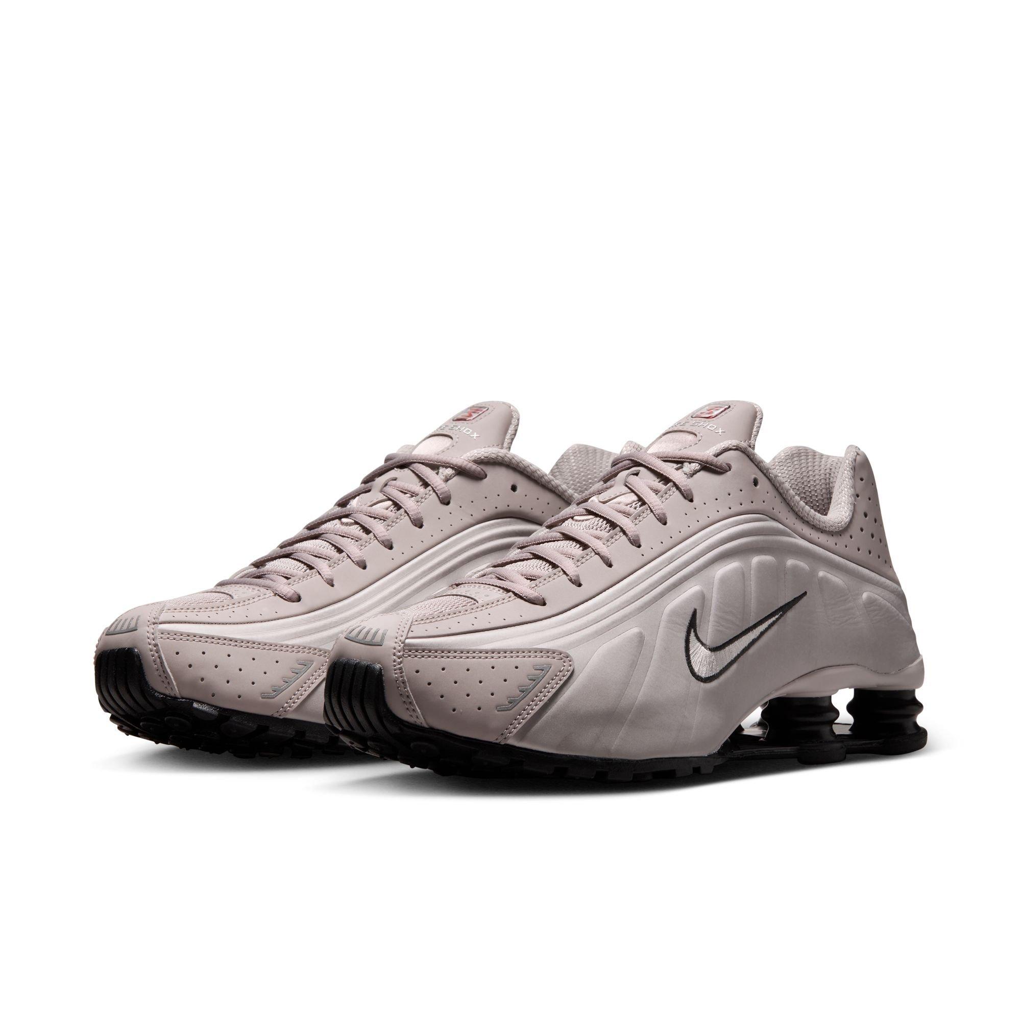Nike Shox R4 "College Grey/Black/University Red" Men's Shoe - GREY Thumbnail View 5
