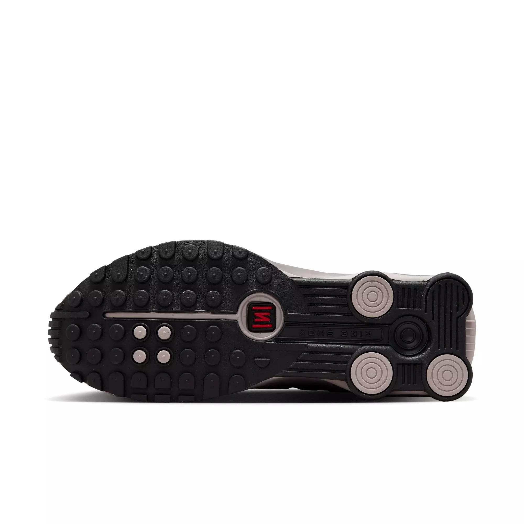 Nike Shox R4 "College Grey/Black/University Red" Men's Shoe - GREY