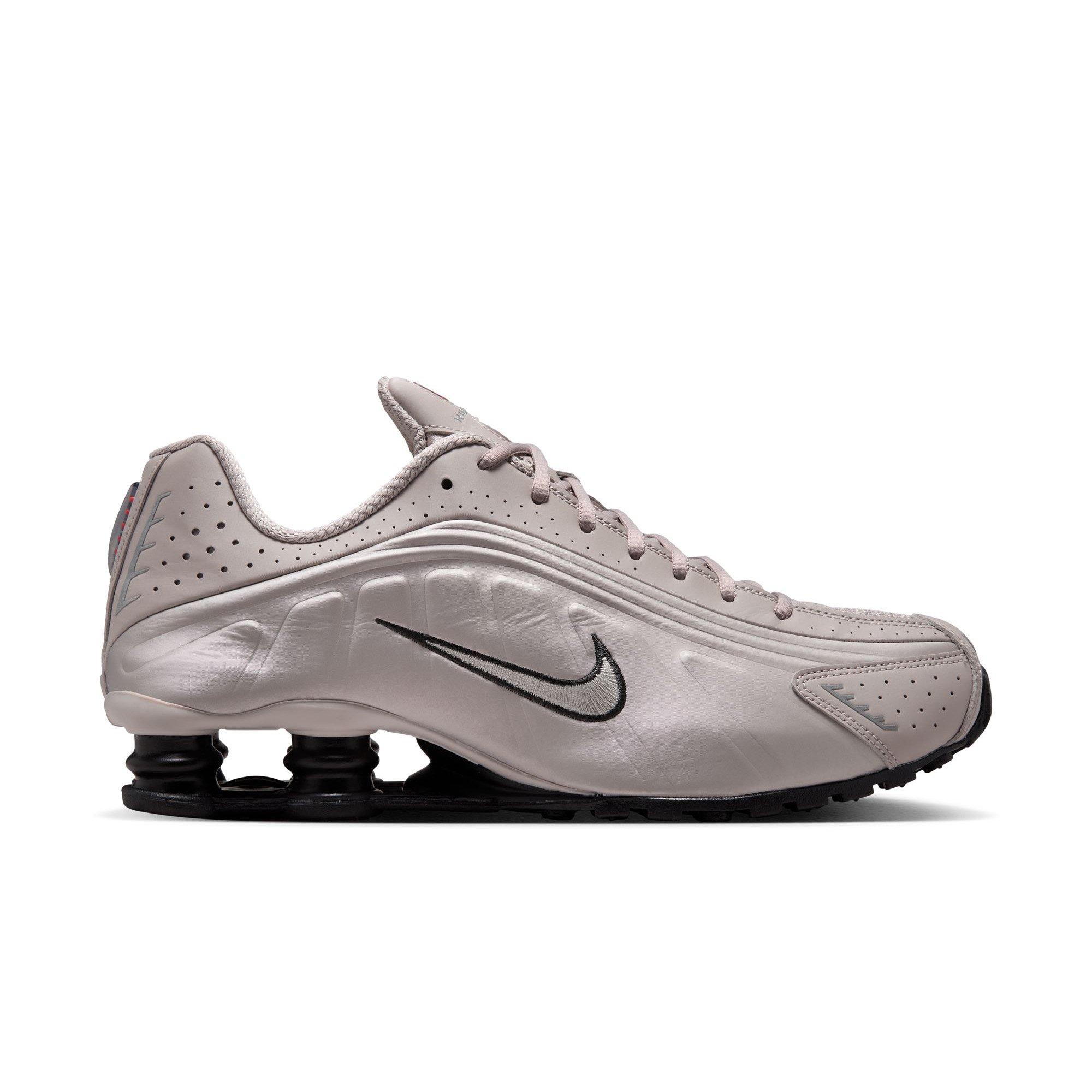 Nike Shox R4 "College Grey/Black/University Red" Men's Shoe - GREY Thumbnail View 1