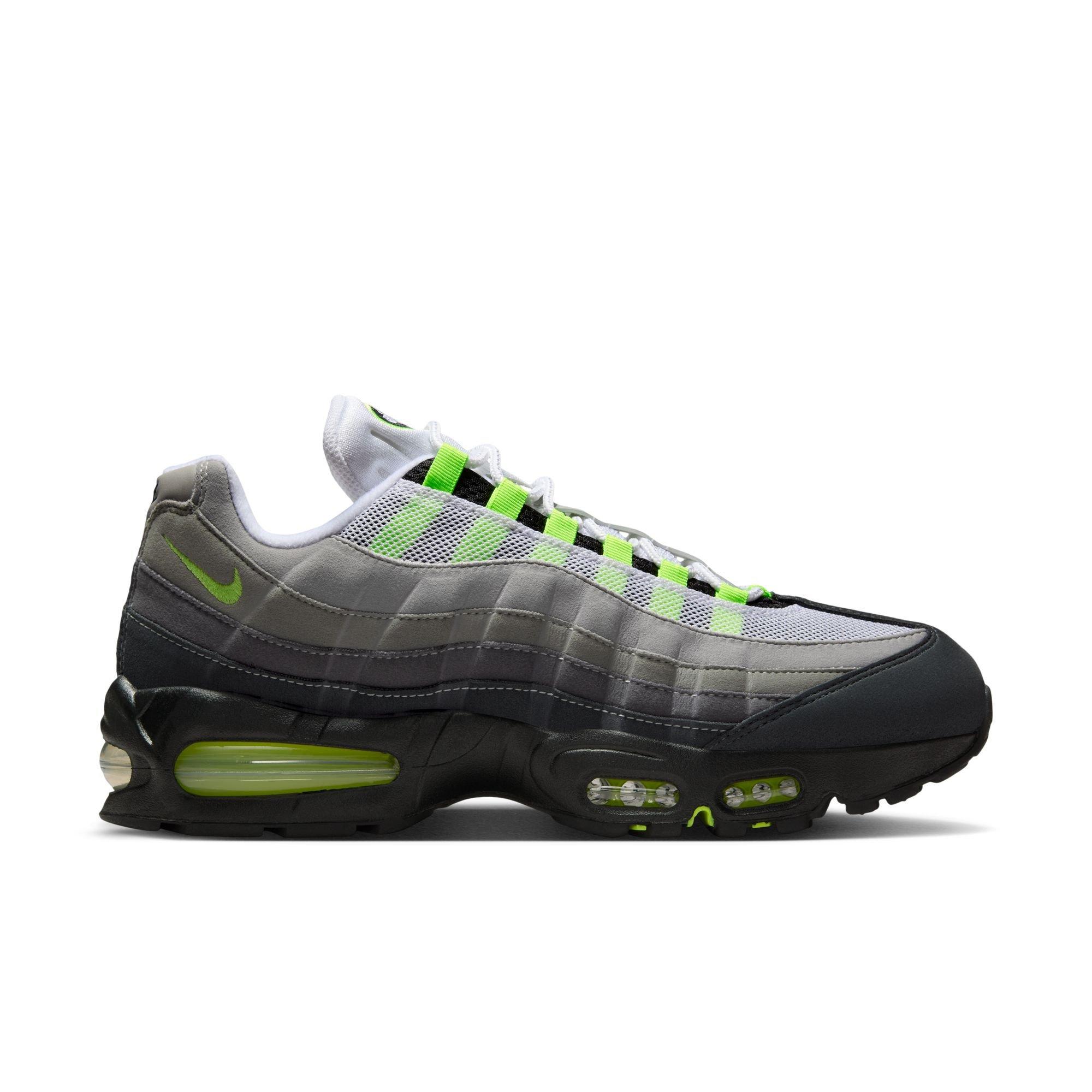 Nike Air Max 95 OG "Big Bubble" Men's Shoe - NEON YELLOW/COOL GREY Thumbnail View 3