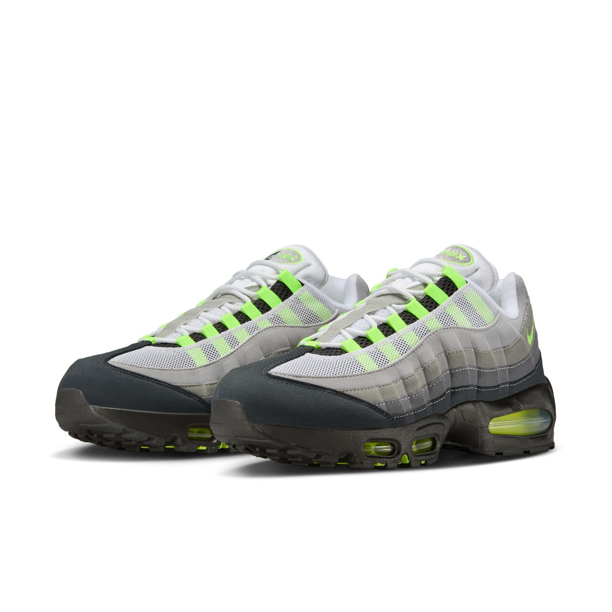 Nike Air Max 95 OG "Neon Yellow" Men's Shoe - NEON YELLOW/COOL GREY Thumbnail View 4