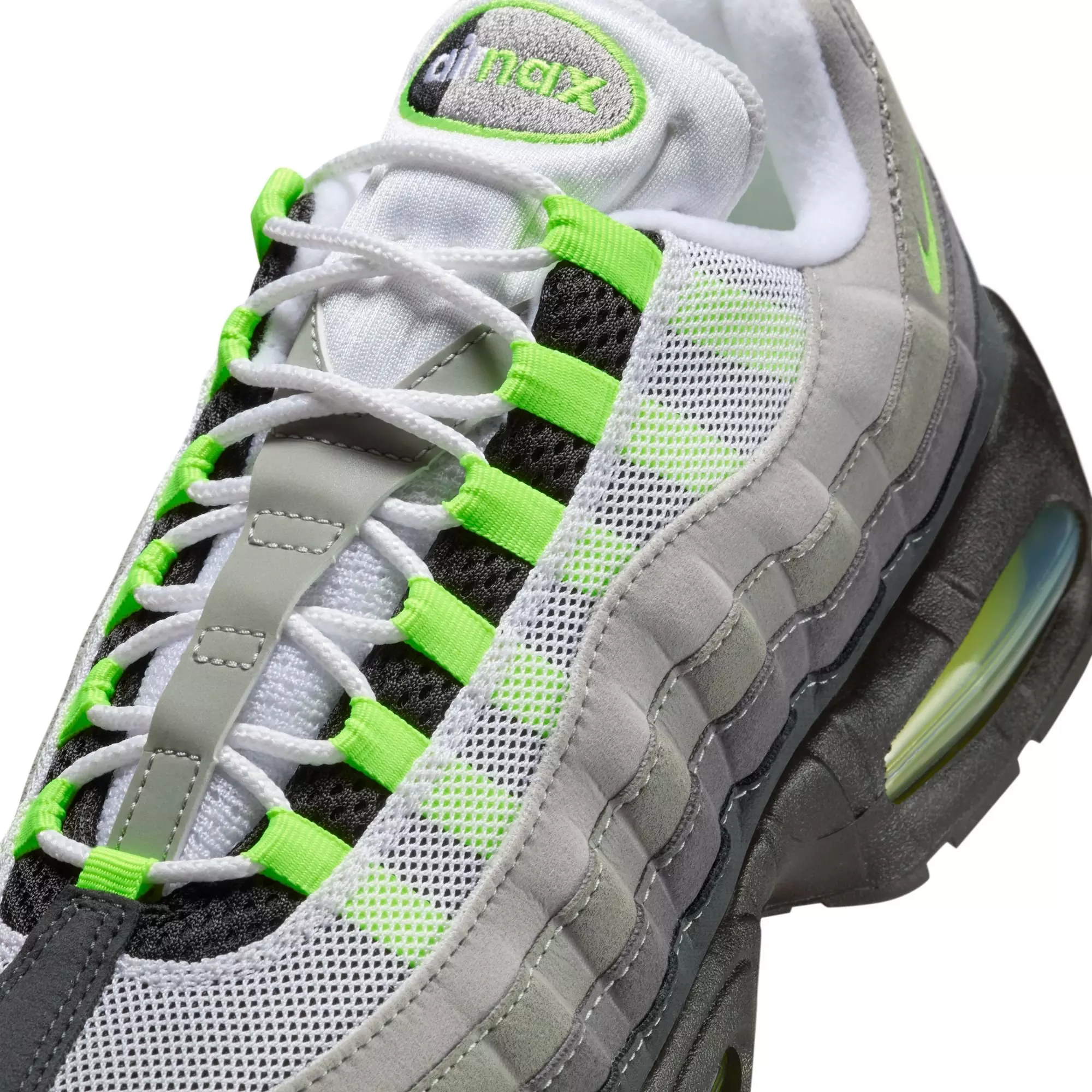 Nike Air Max 95 OG "Big Bubble" Men's Shoe - NEON YELLOW/COOL GREY