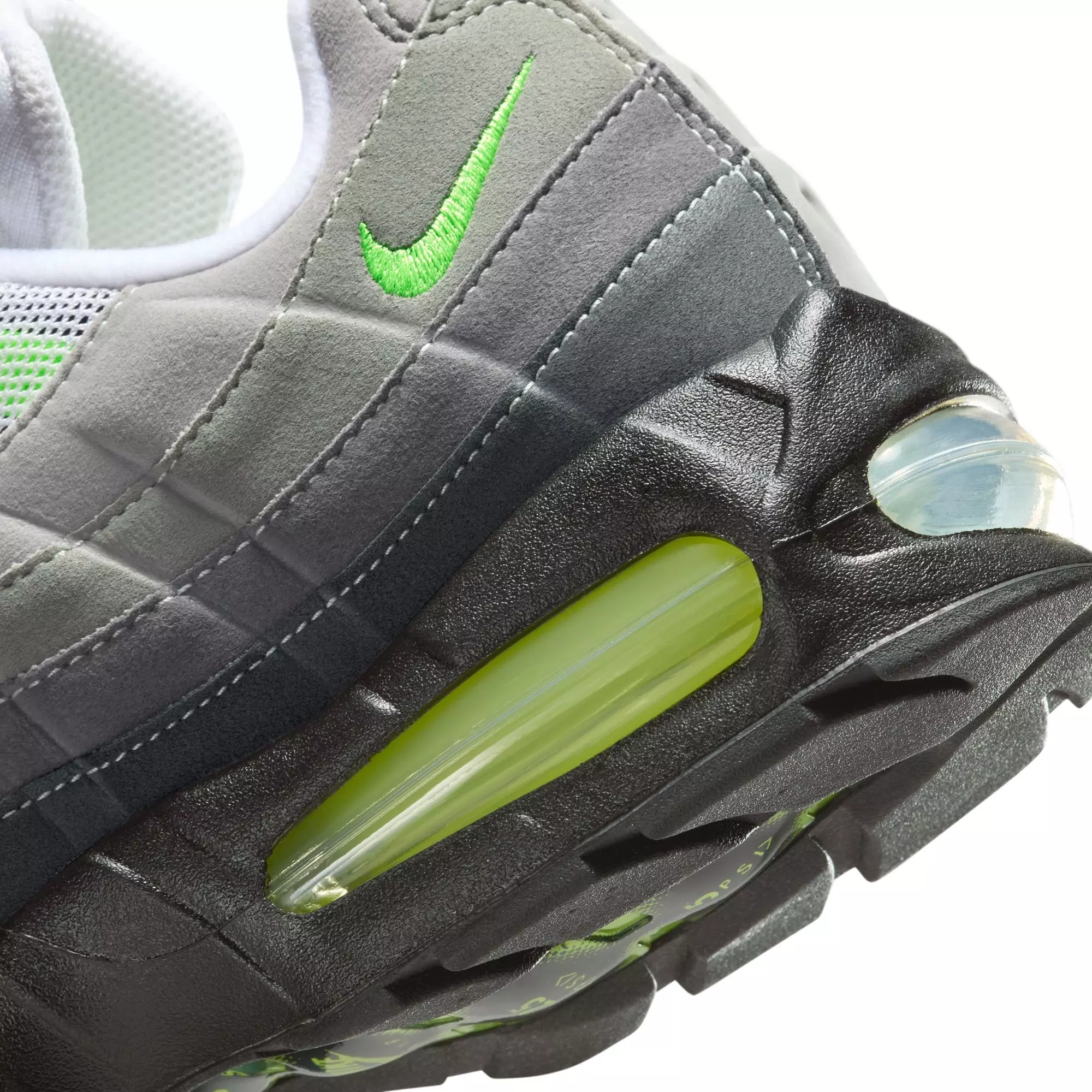 Nike Air Max 95 OG "Big Bubble" Men's Shoe - NEON YELLOW/COOL GREY