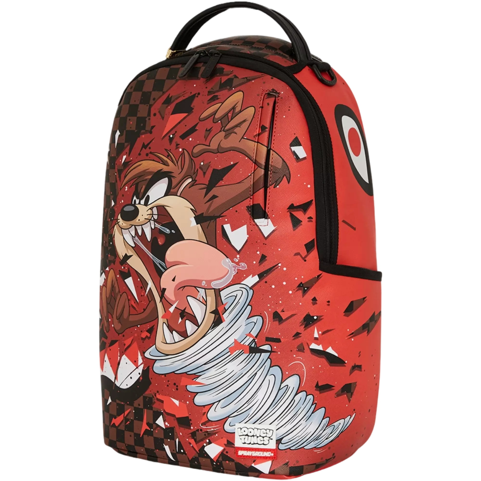 Sprayground Looney Tunes Taz Tear Up Backpack - BROWN