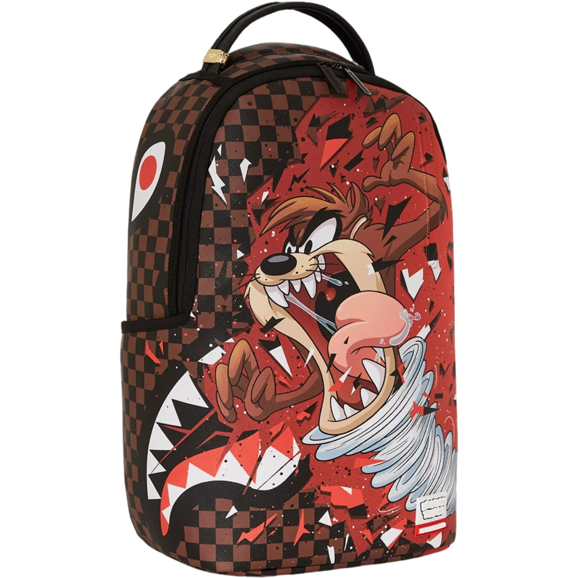 Sprayground Looney Tunes Taz Tear Up Backpack - BROWN