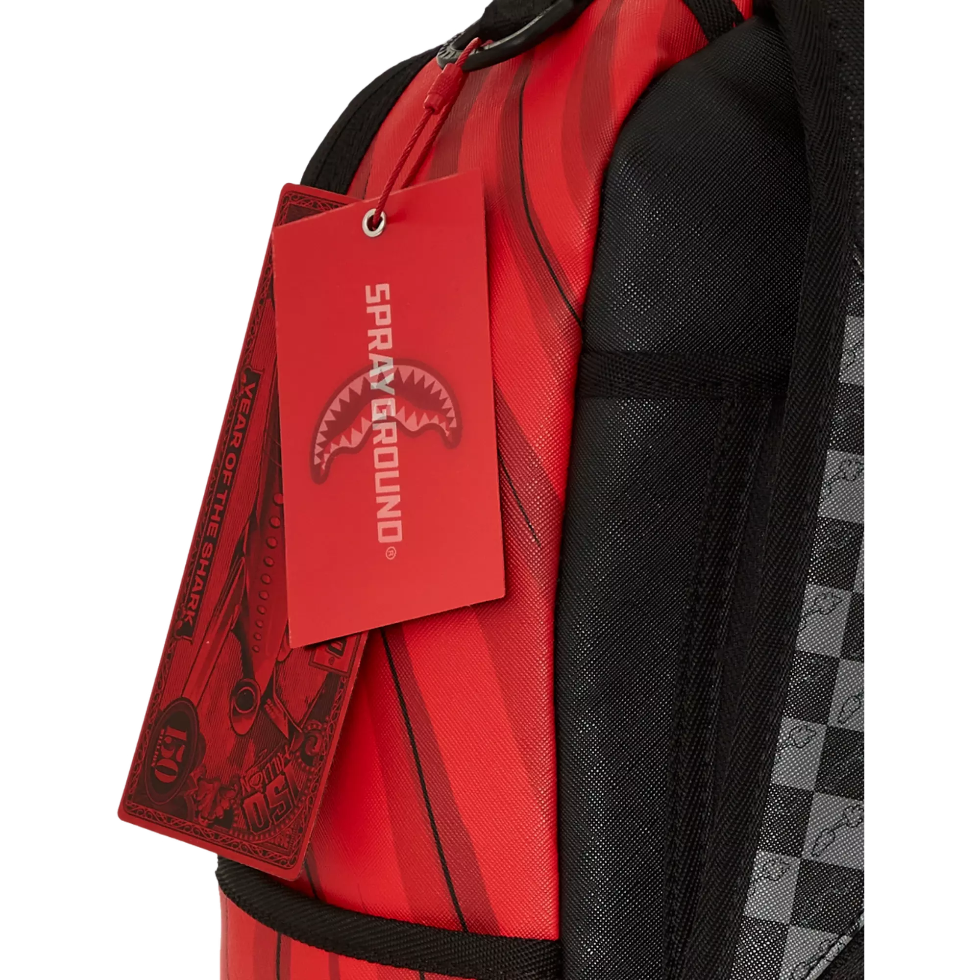 Sprayground Looney Tunes Bugs Bunny Curtain Reveal Backpack - GREY/WHITE