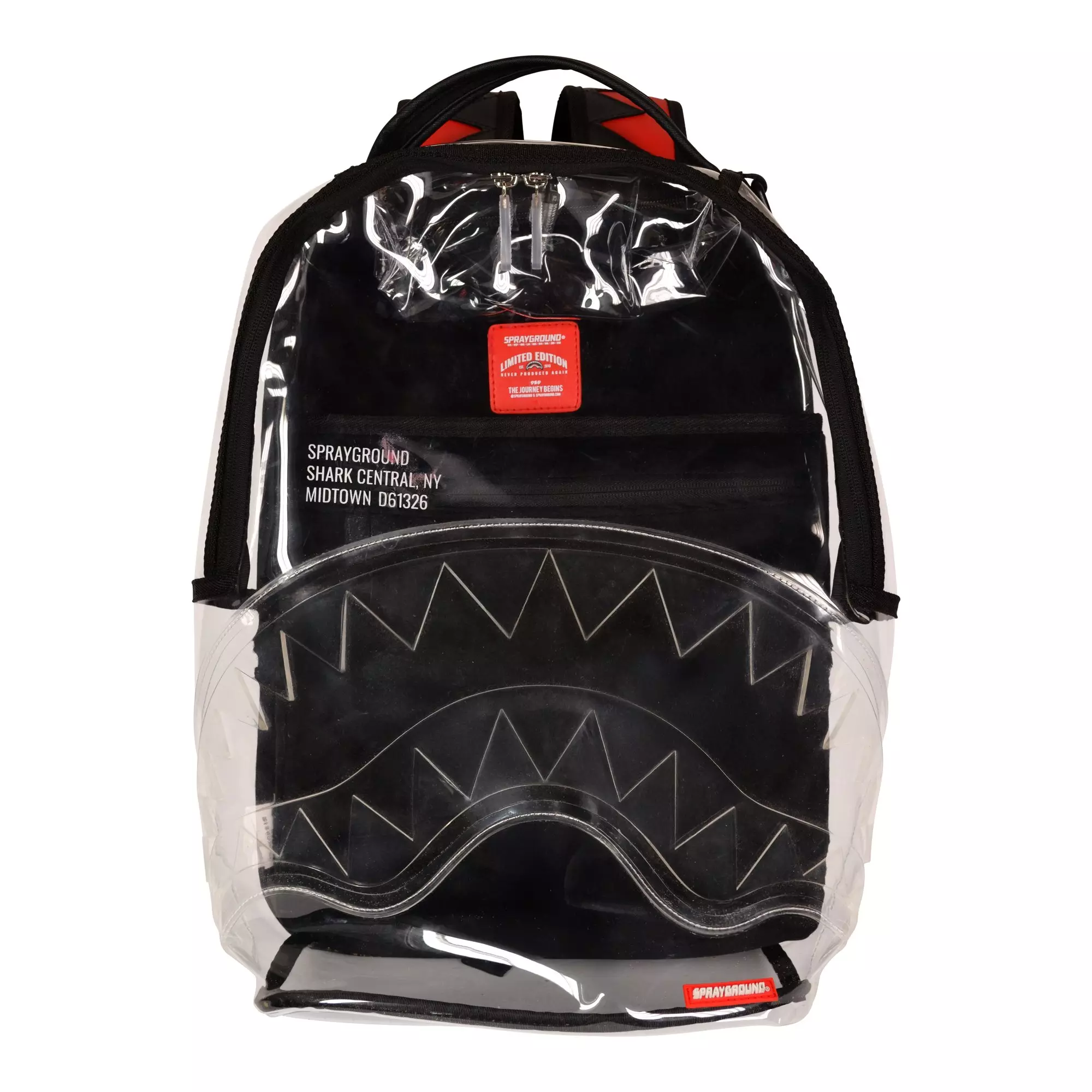 Sprayground Clear Backpack - CLEAR