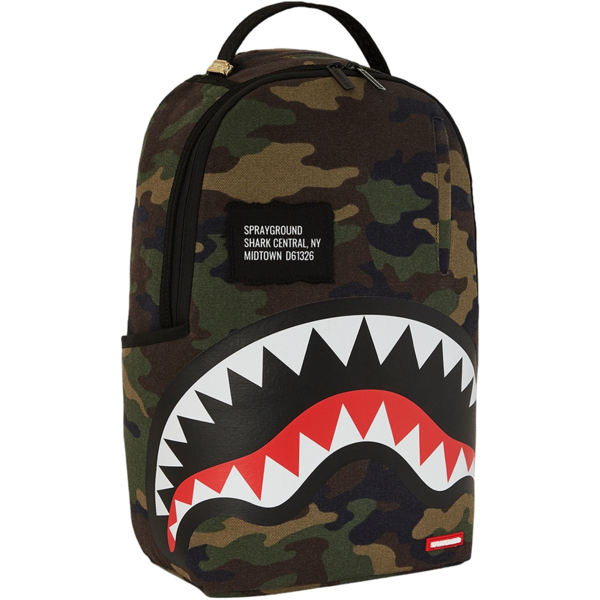 Sprayground Shark Central Camo Backpack