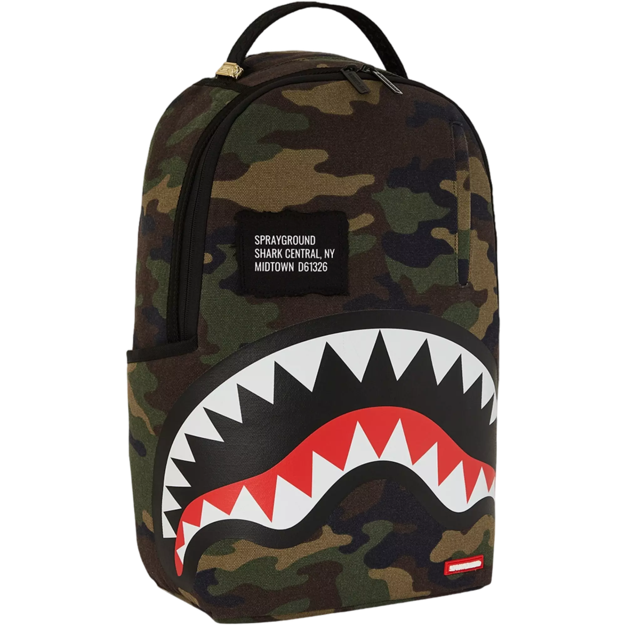 Sprayground Shark Central Backpack -Camo - CAMOUFLAGE