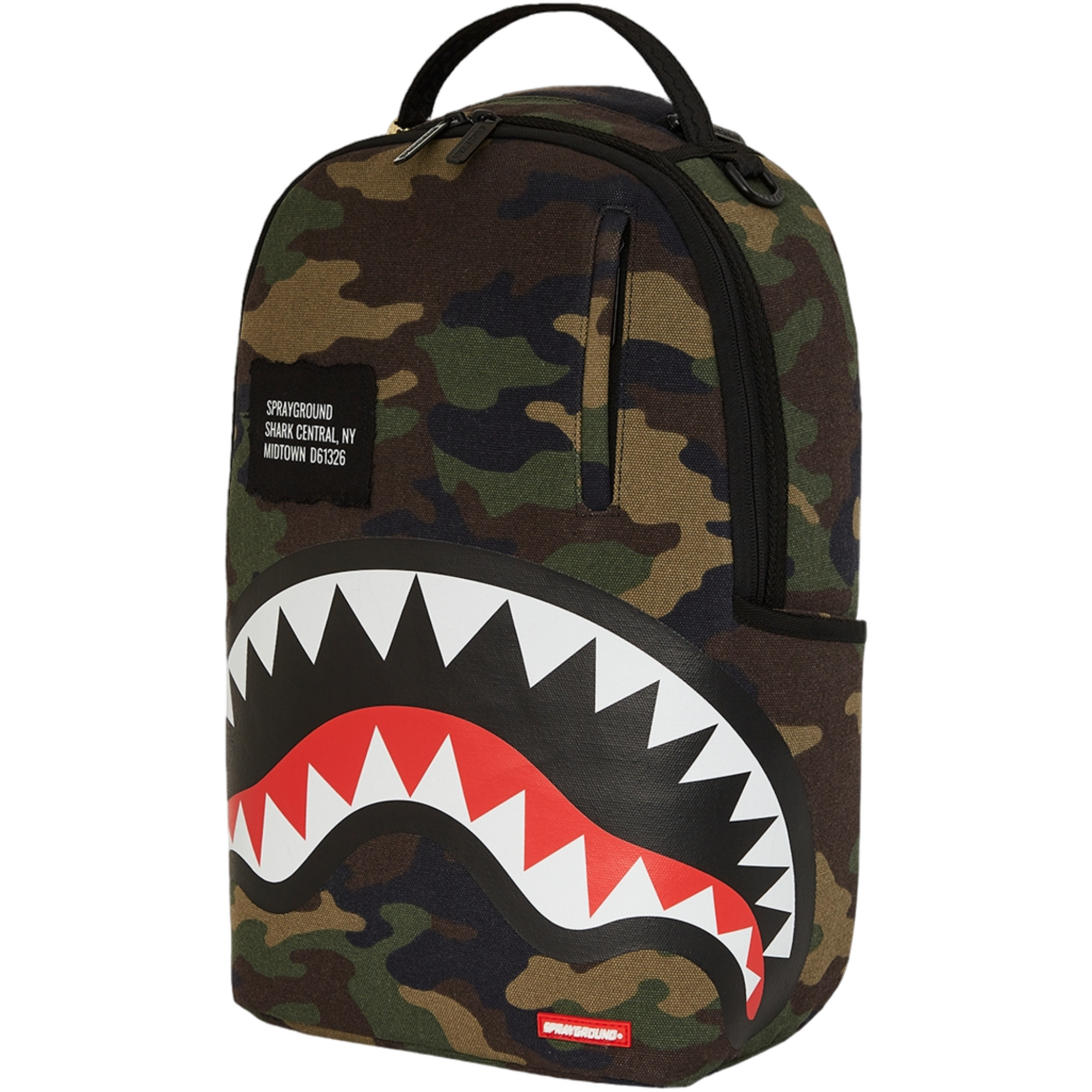 Sprayground Shark Central Camo Backpack