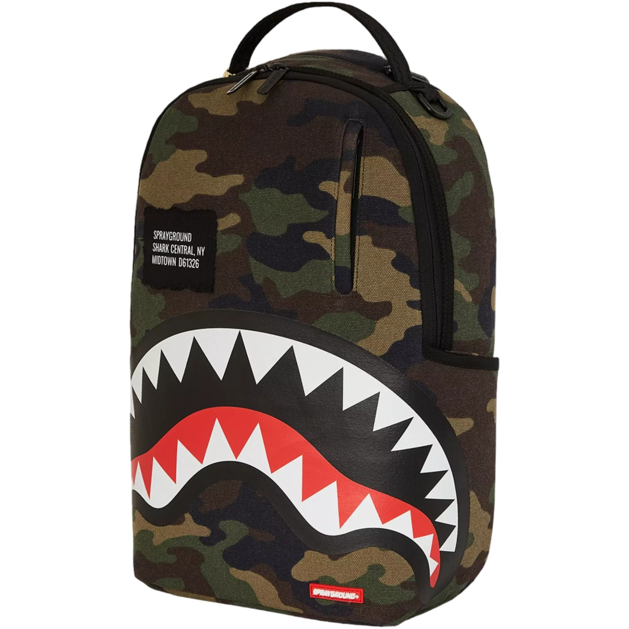 Sprayground Shark Central Backpack -Camo - CAMOUFLAGE