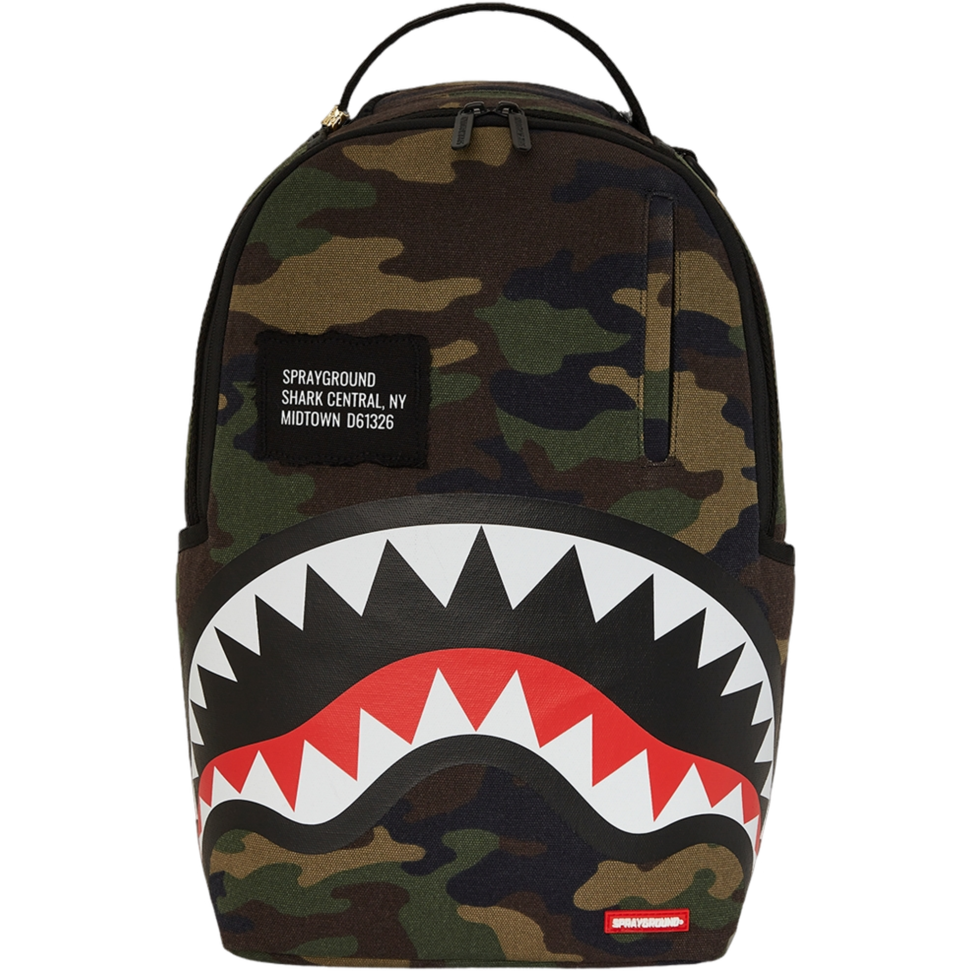 Sprayground Shark Central Camo Backpack