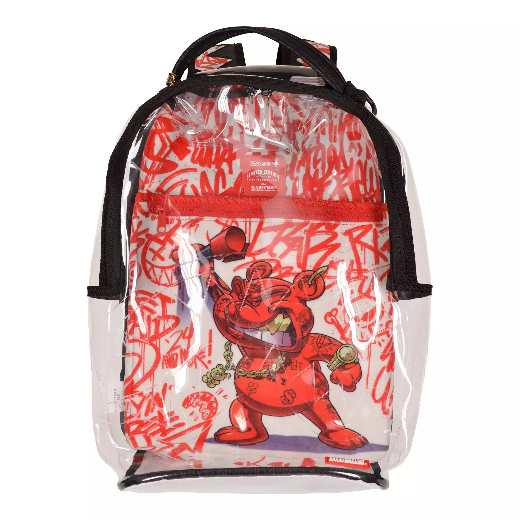 Sprayground Diablo Clear Backpack - CLEAR