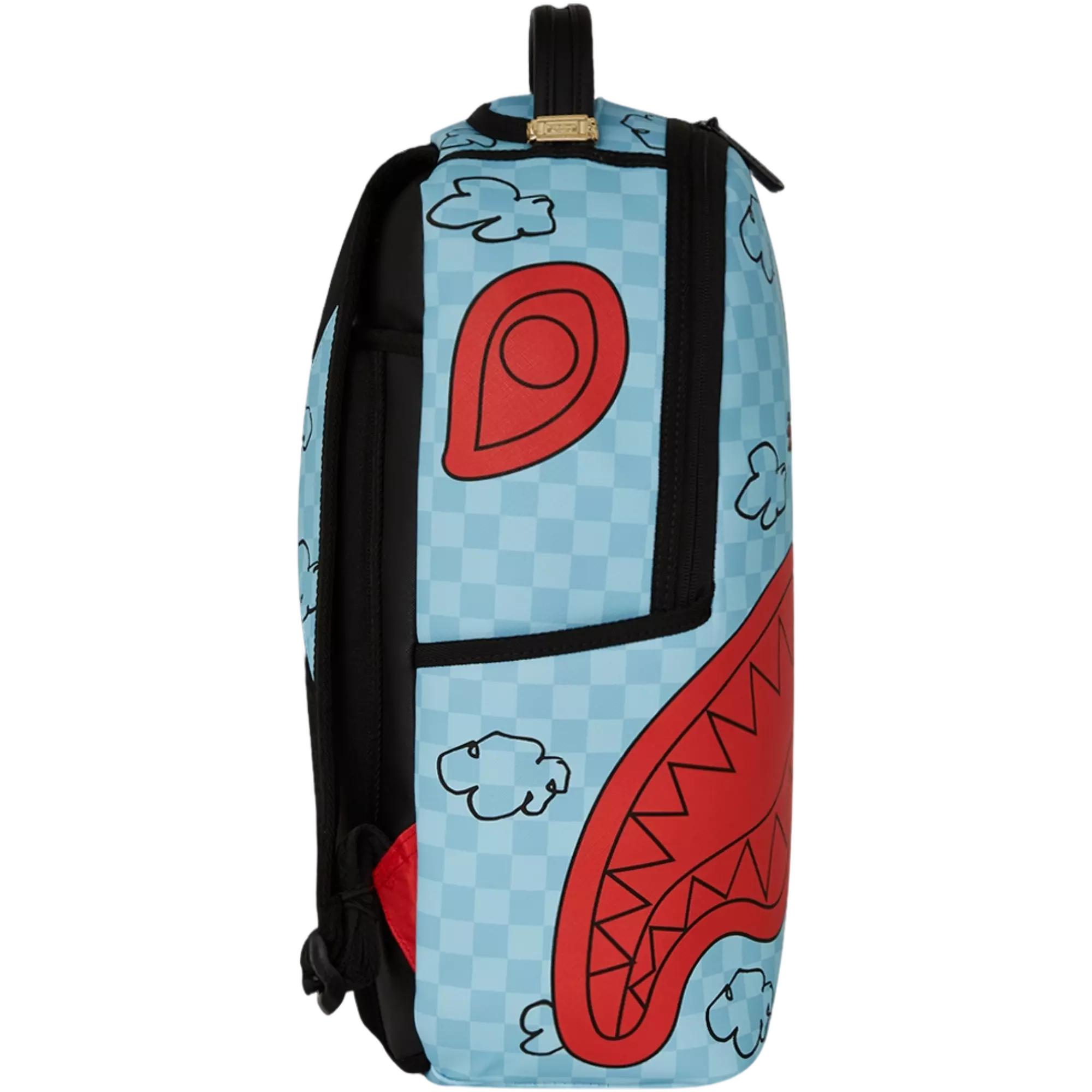 Sprayground Snoopy Pilot Shark Backpack - BLUE