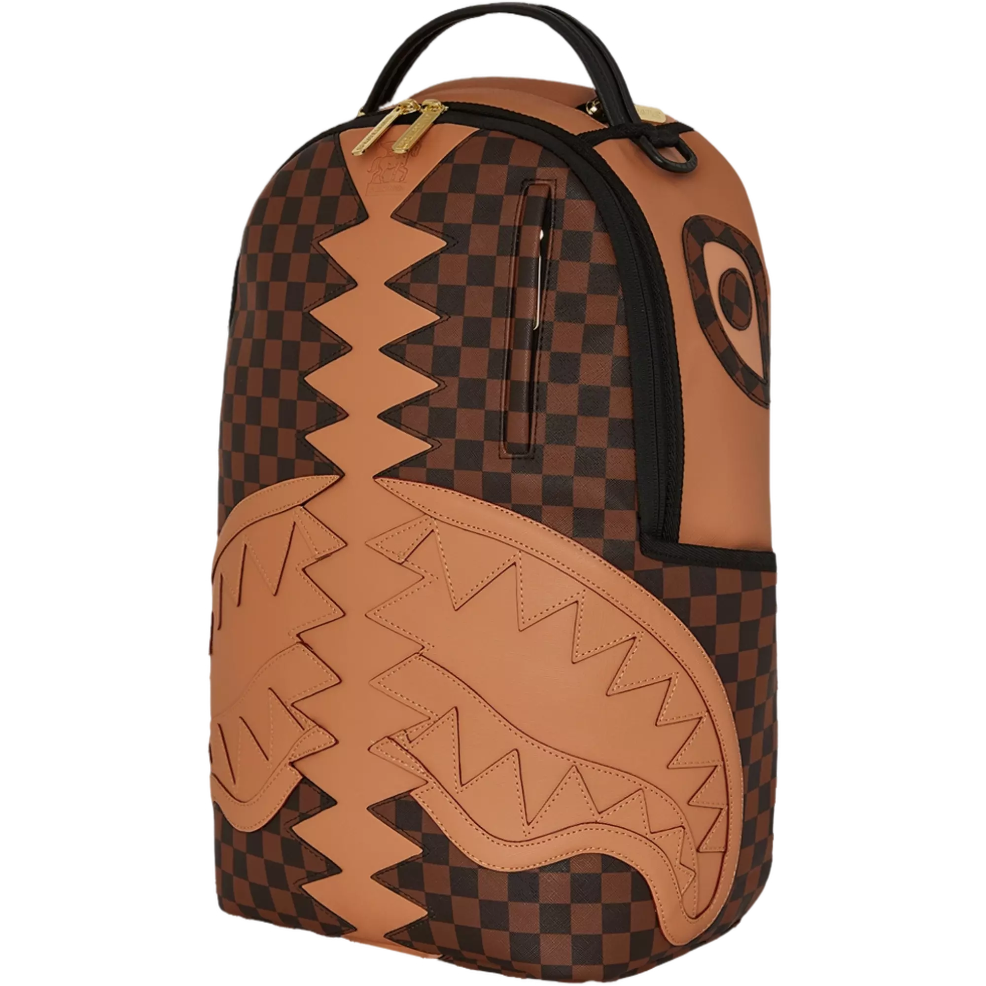 Sprayground Hype Shark Backpack - BROWN